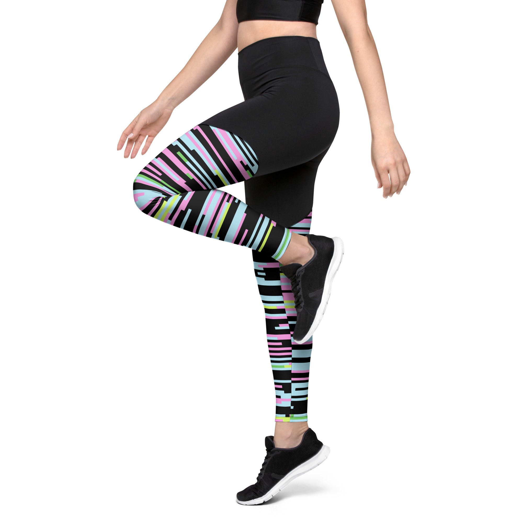 Sports Leggings- Geometric I