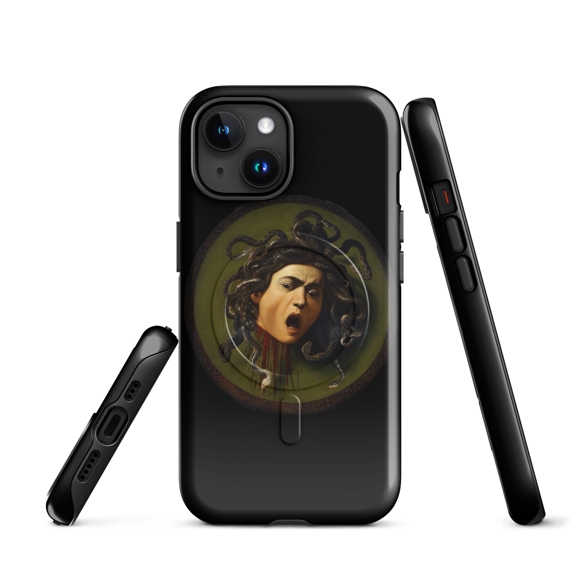 MagSafe® tough case for iPhone®-Caravaggio-Medusa 1597