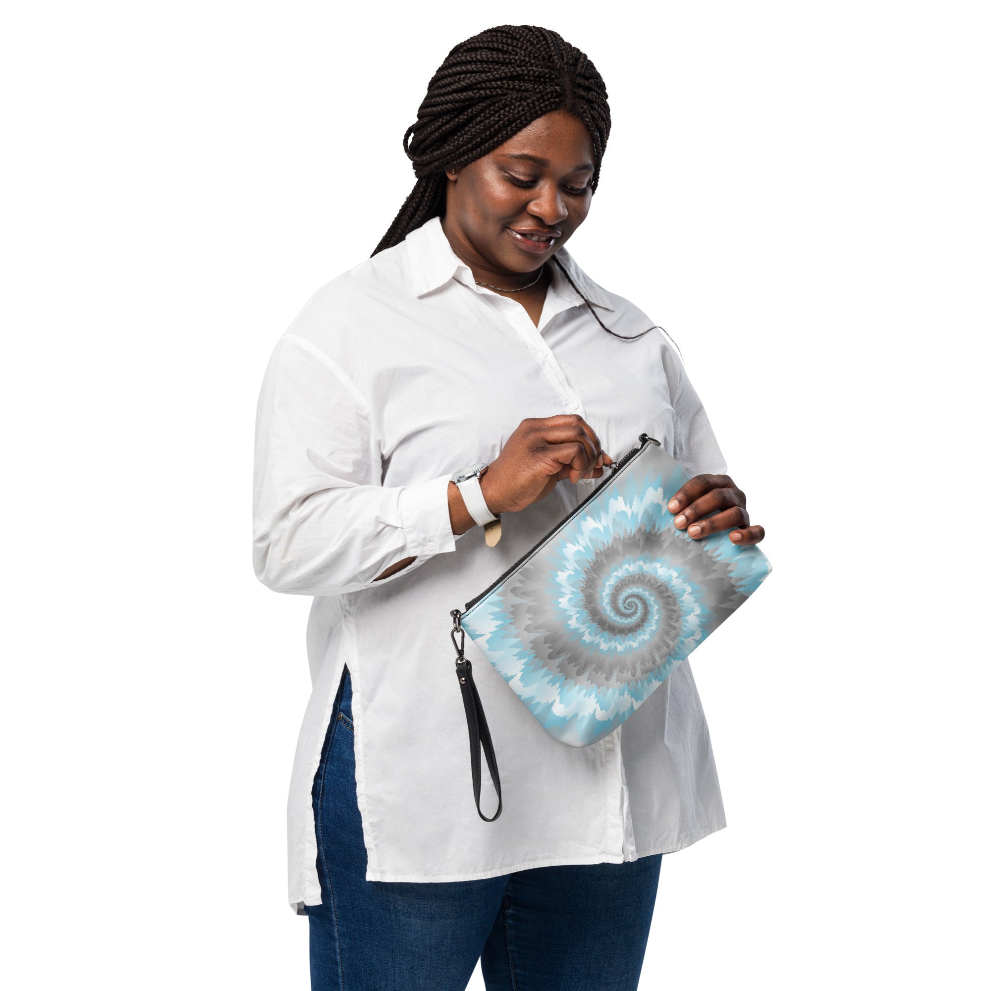 Crossbody bag- Tie Dye Spiral- Demiboy