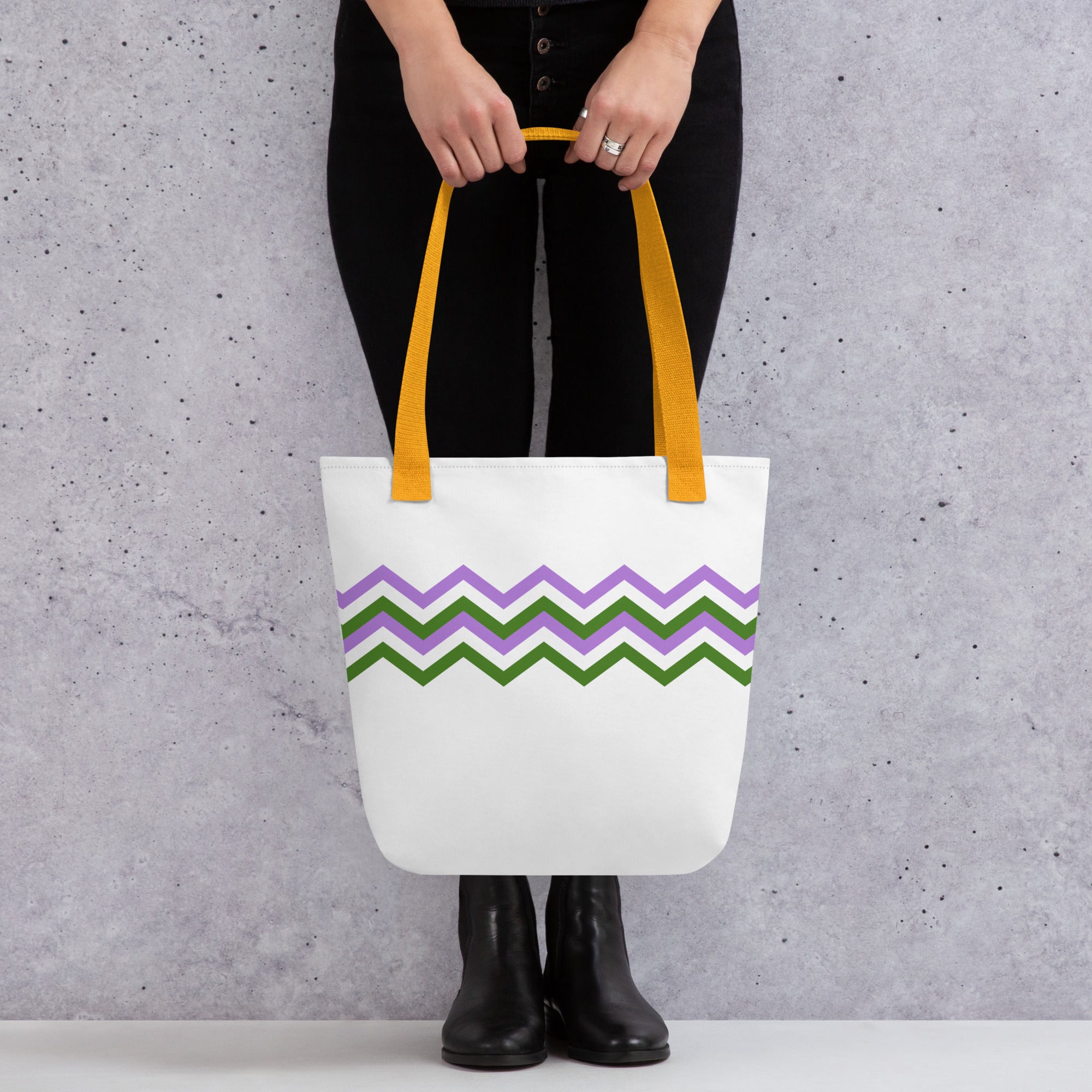 Tote bag-Zigzag-Genderqueer