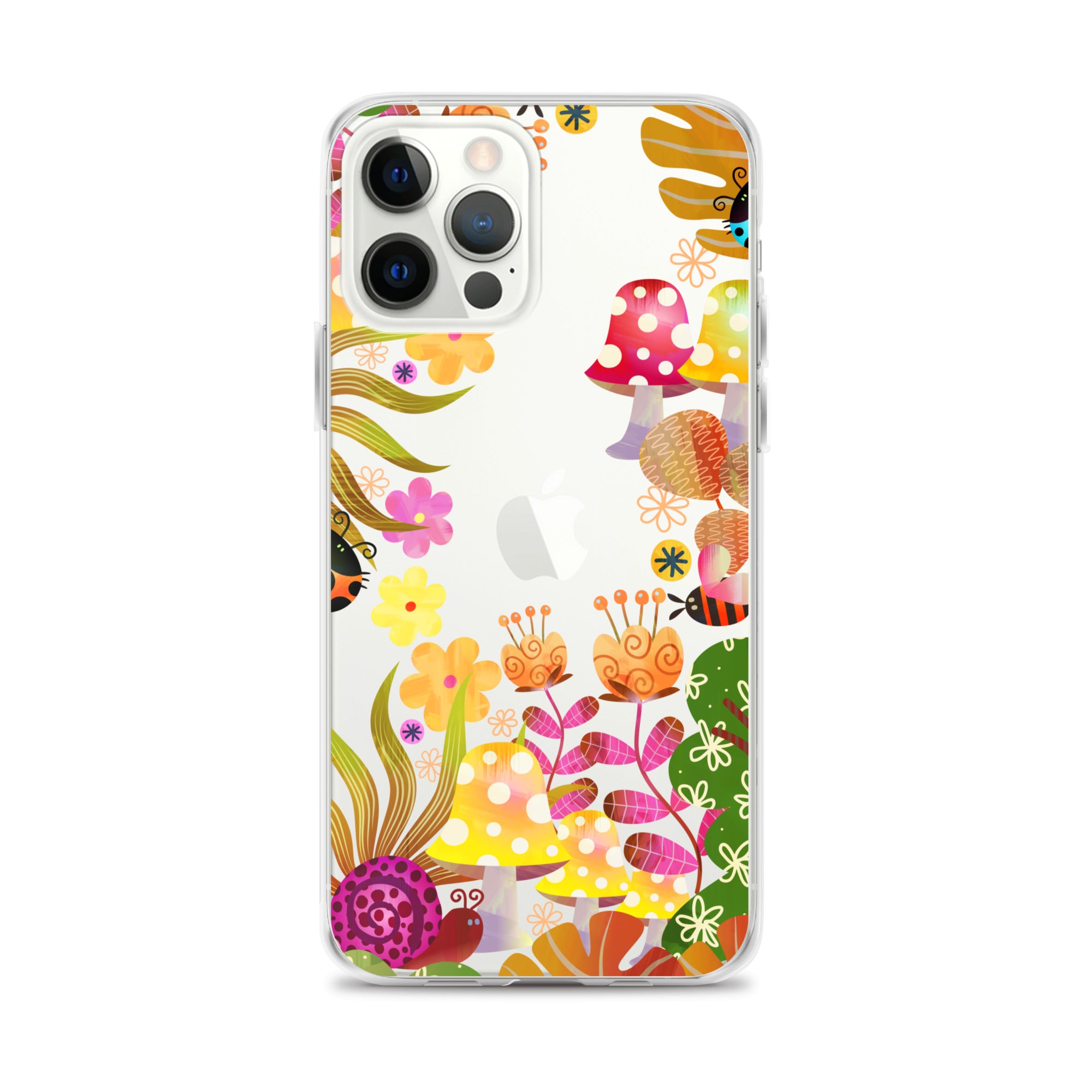 Clear Case for iPhone®- Enchanted Forest Design I