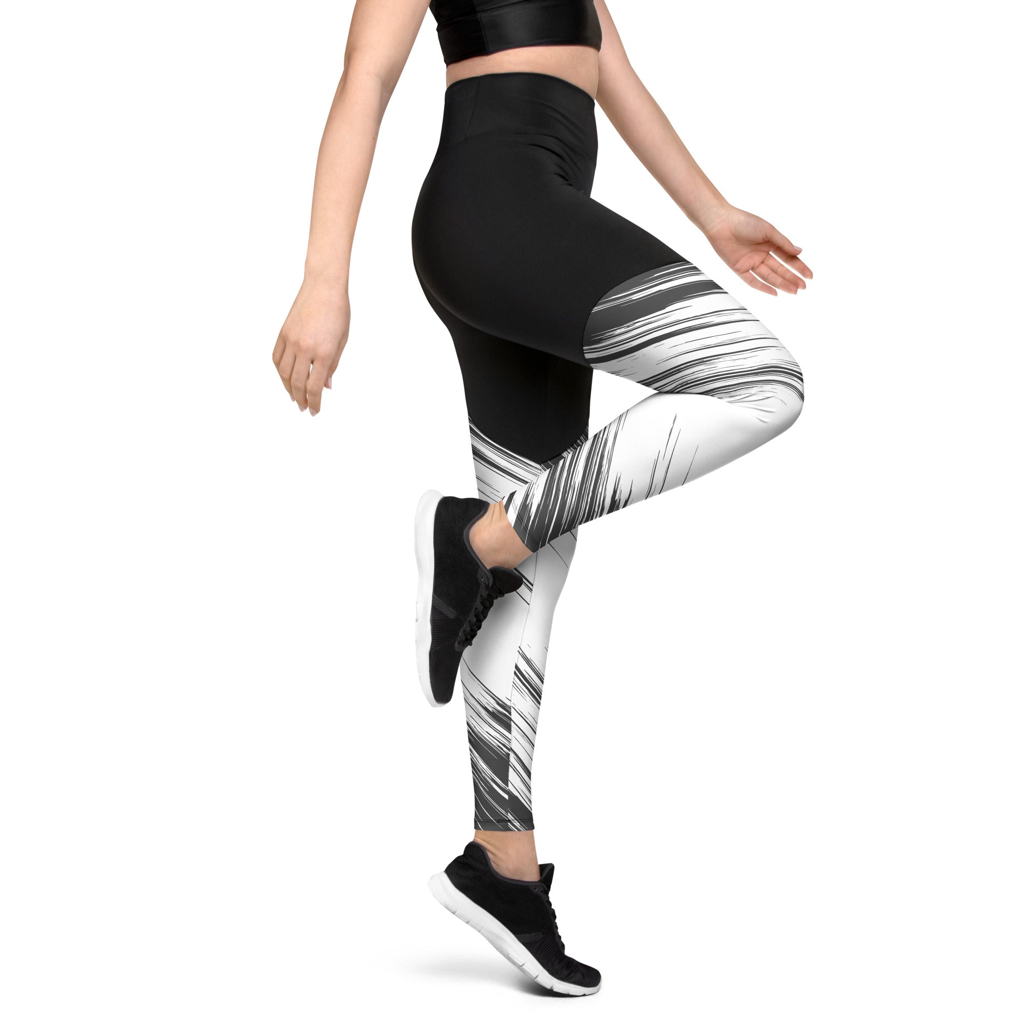 Sports Leggings- Abstract III