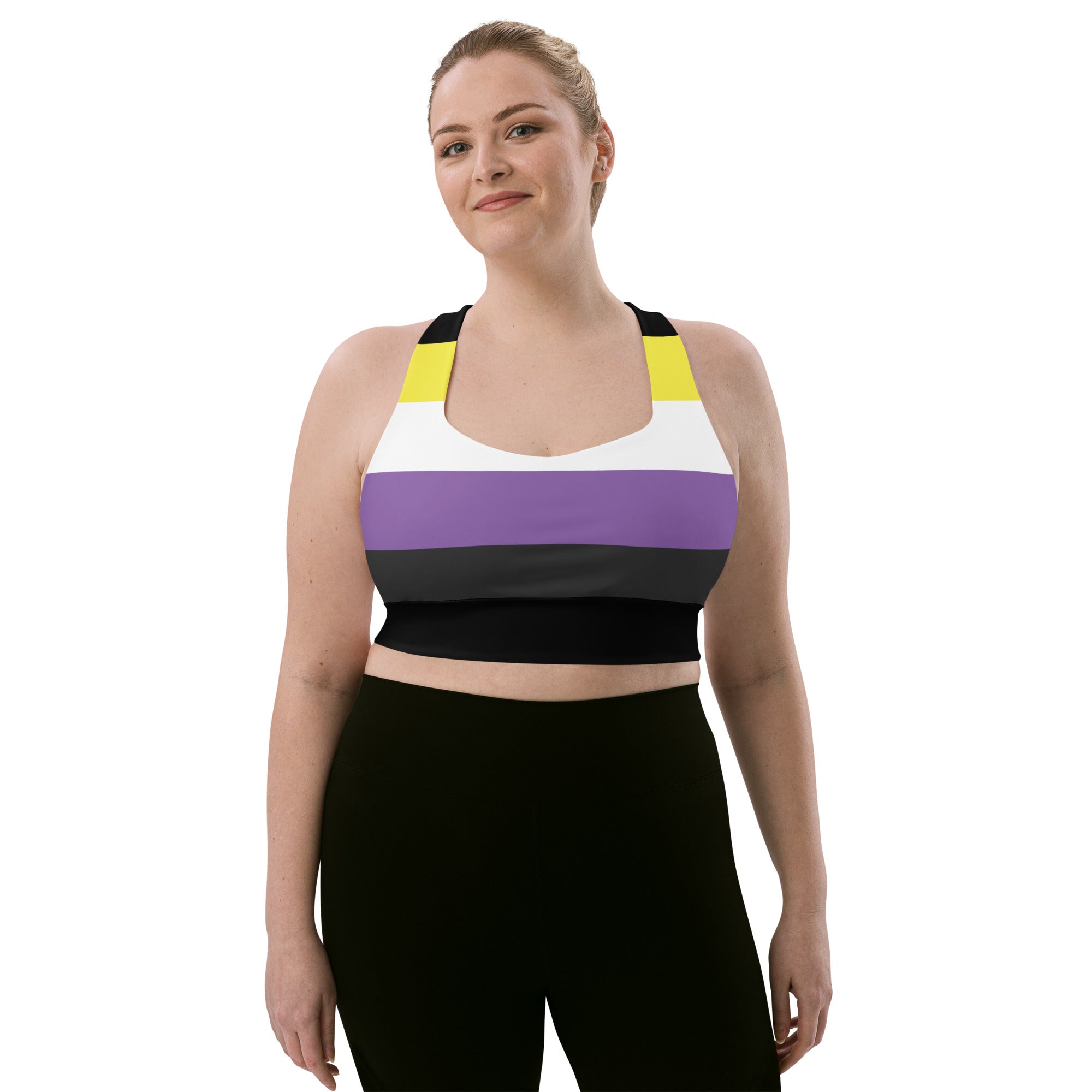 Longline sports bra- Nonbinary