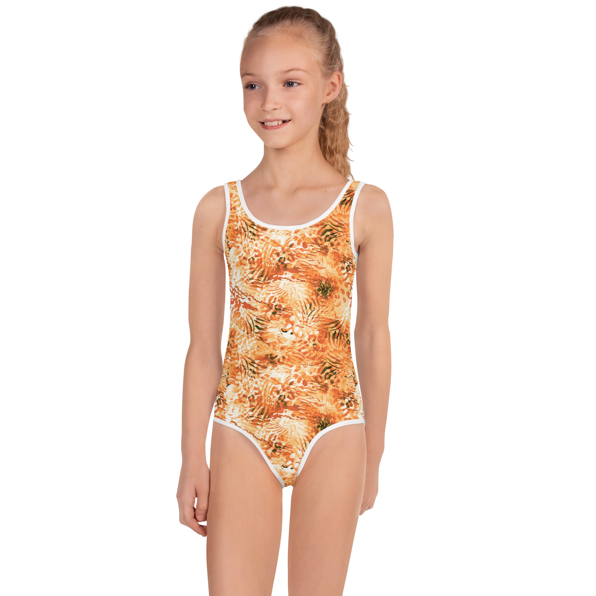 Kids Swimsuit- Wilderness Design III