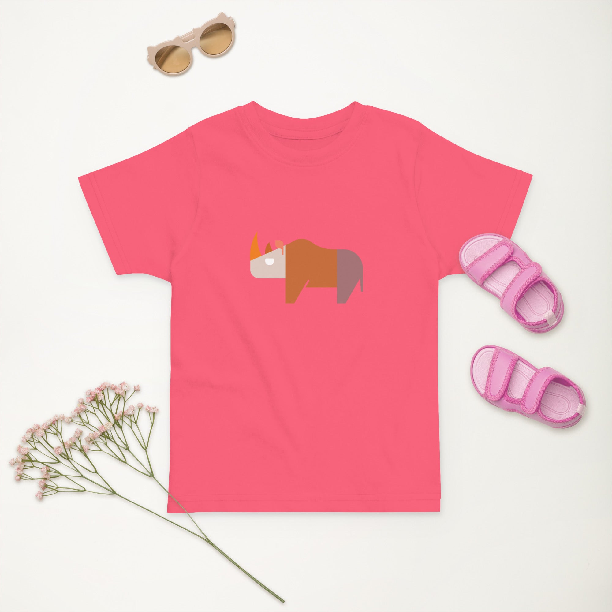 Toddler jersey t-shirt-Rhino II