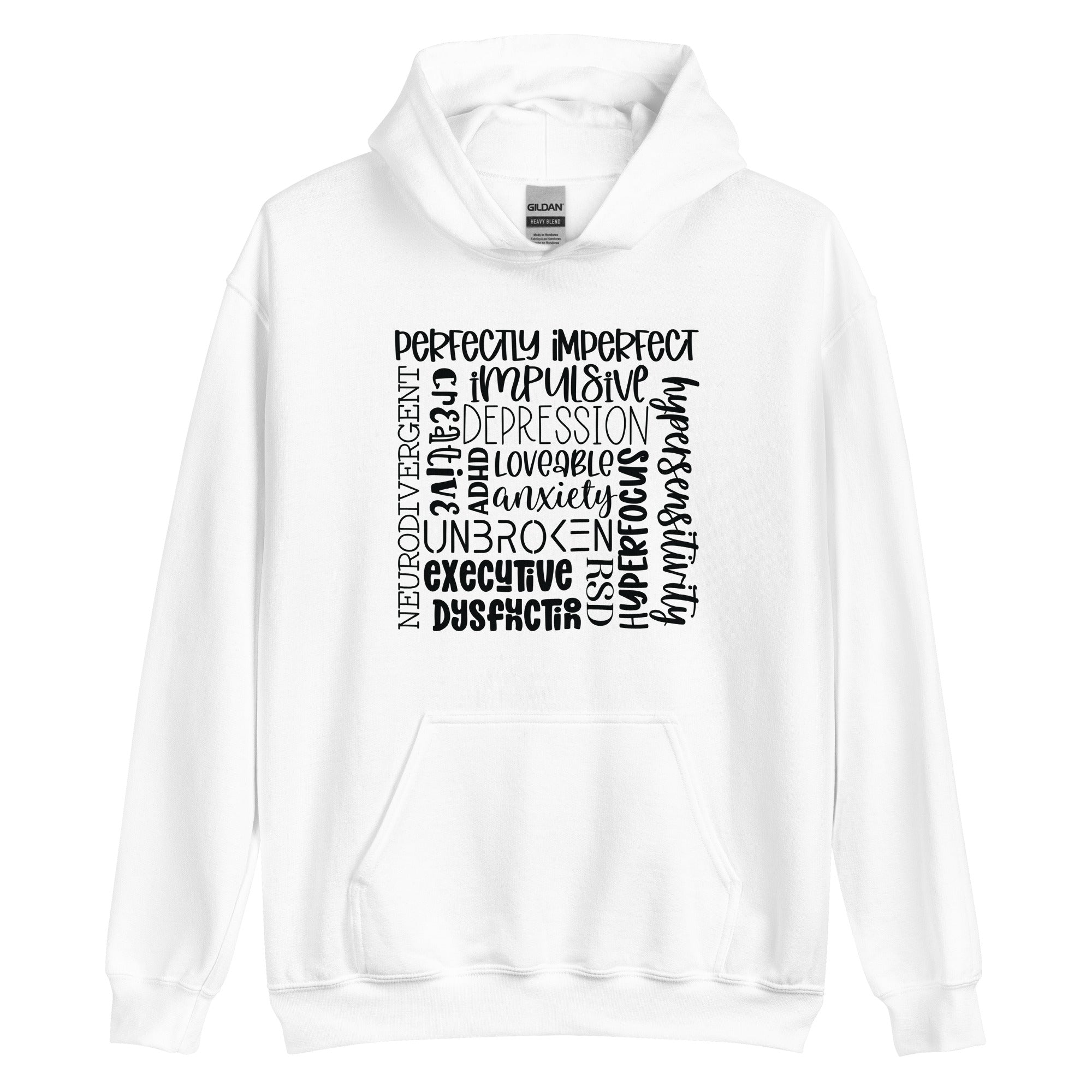 Unisex Hoodie- ADHD- Subway Art