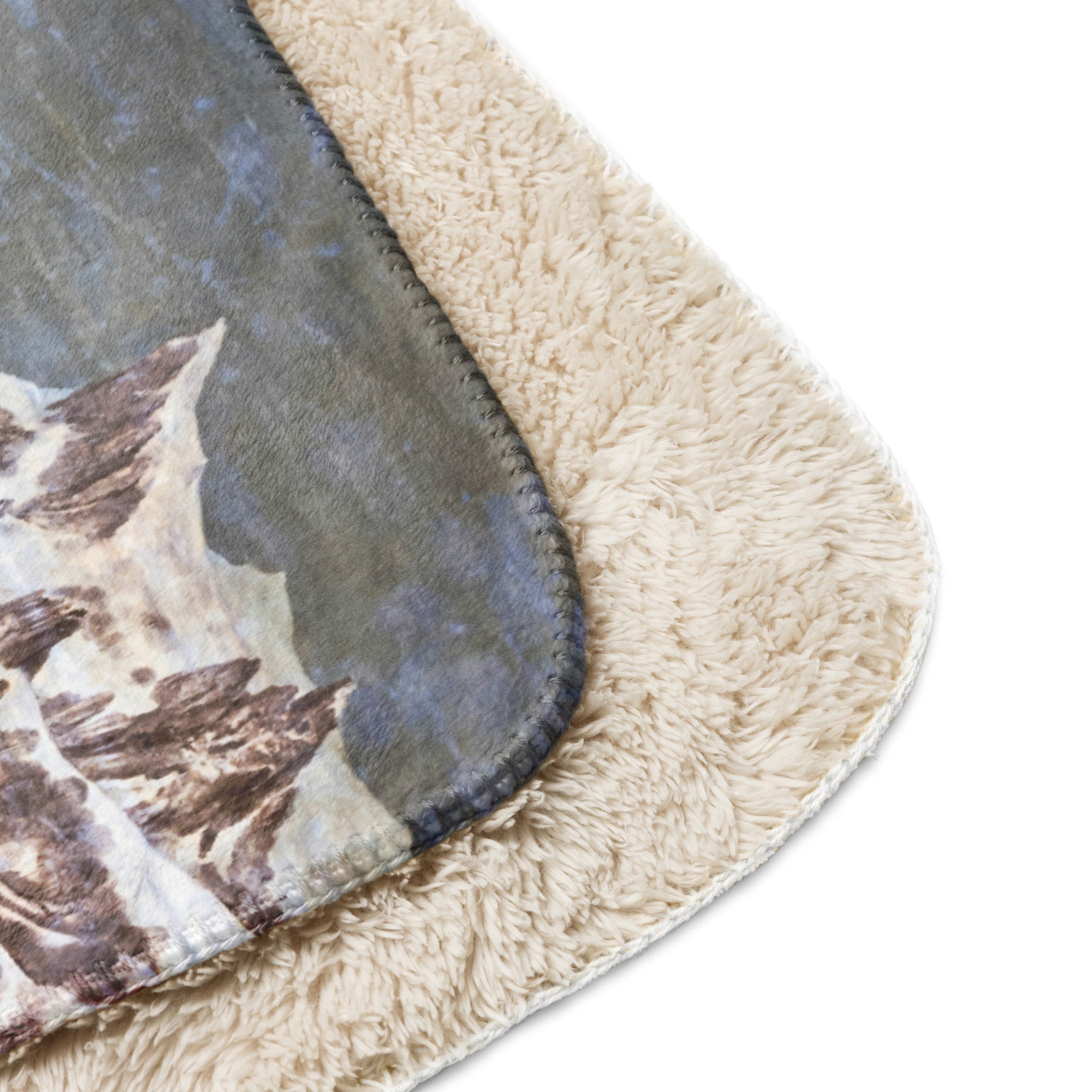 Sherpa blanket-Hunters in the Snow