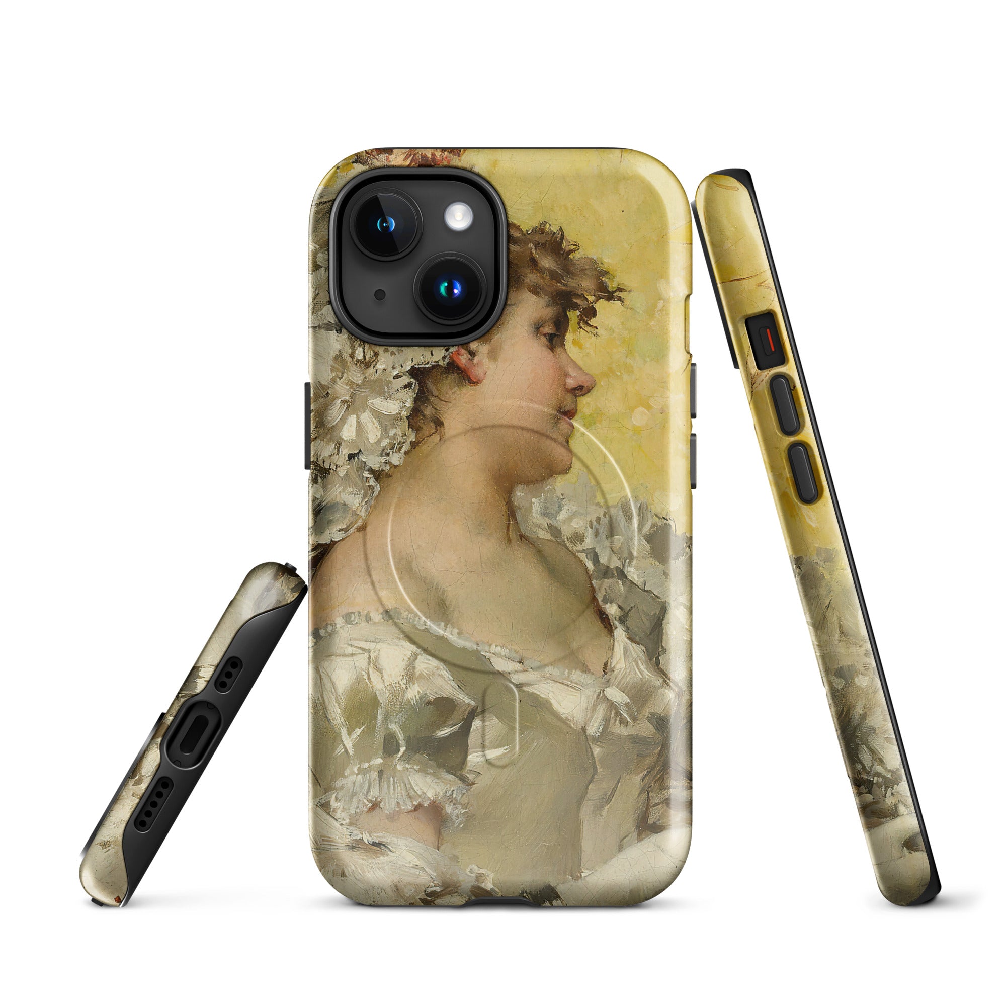 MagSafe® Tough case for iPhone®-Lady in White