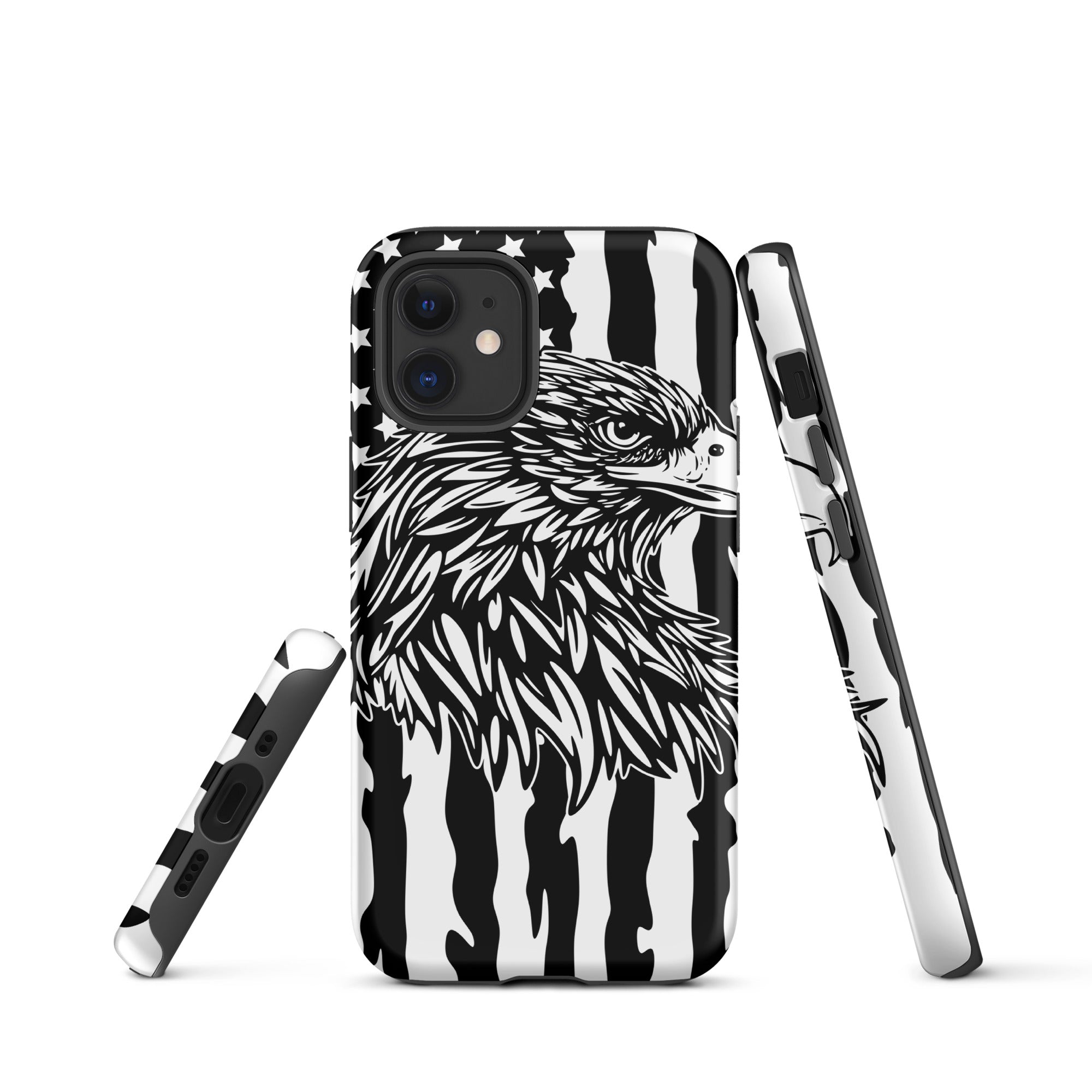 Tough Case for iPhone®- Eagle Mono