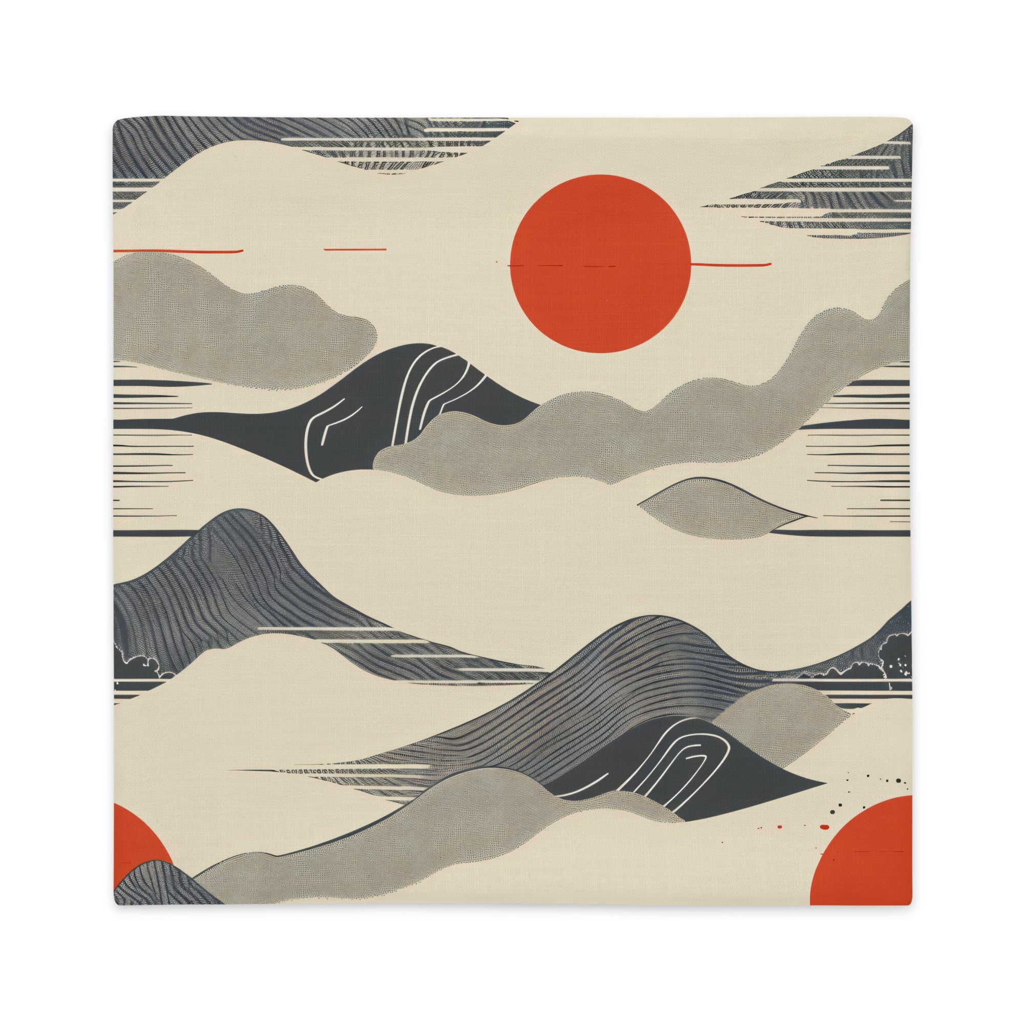 Premium Pillow Case-Japanese Traditional Arts VI