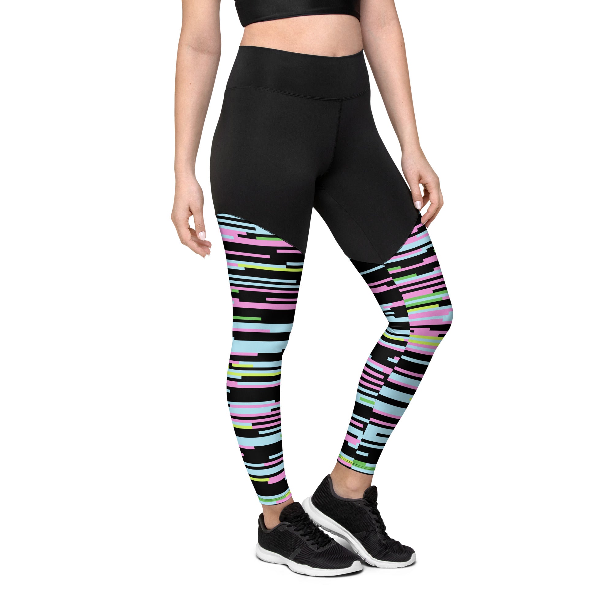 Sports Leggings- Geometric I