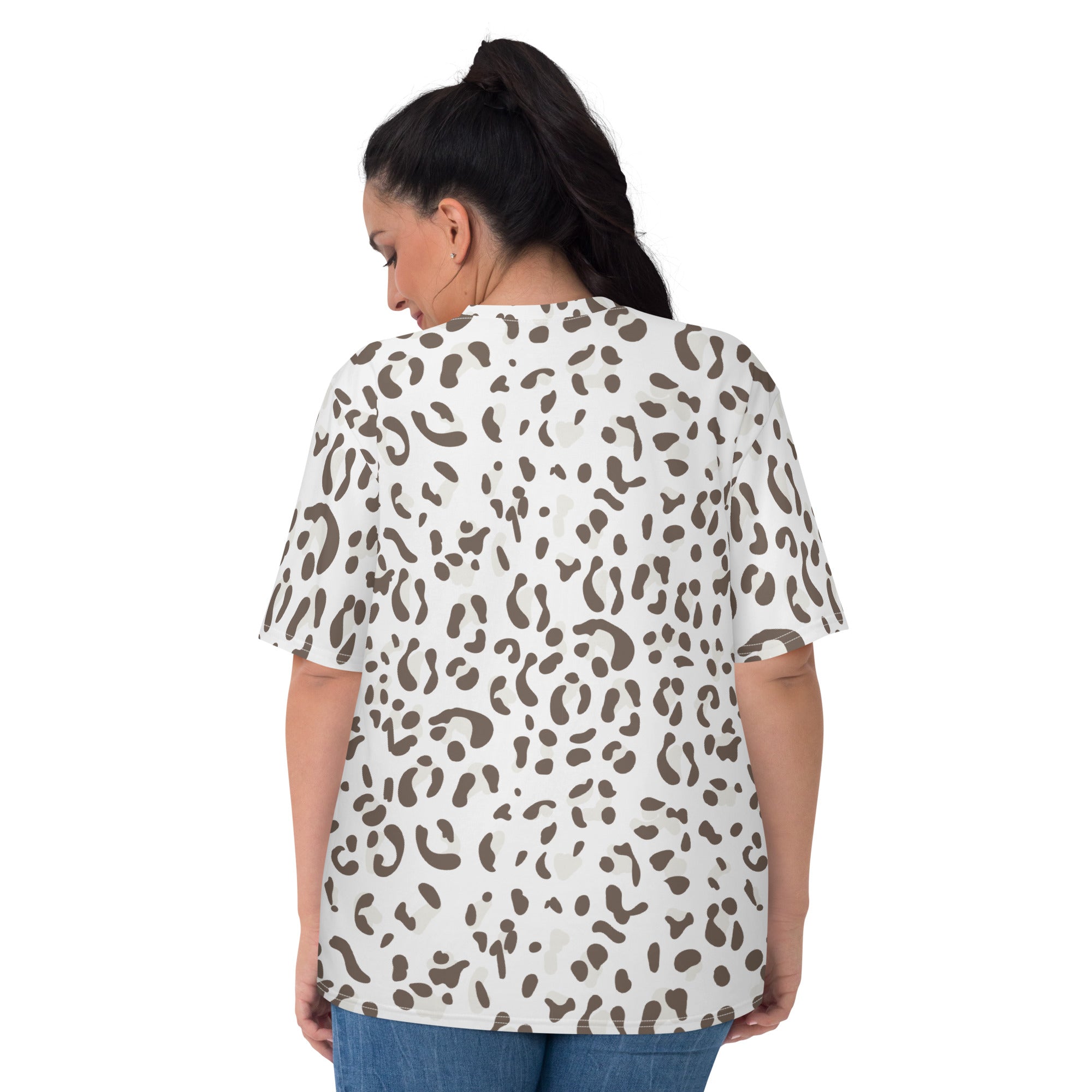 Women's T-shirt- Leopard Skin I
