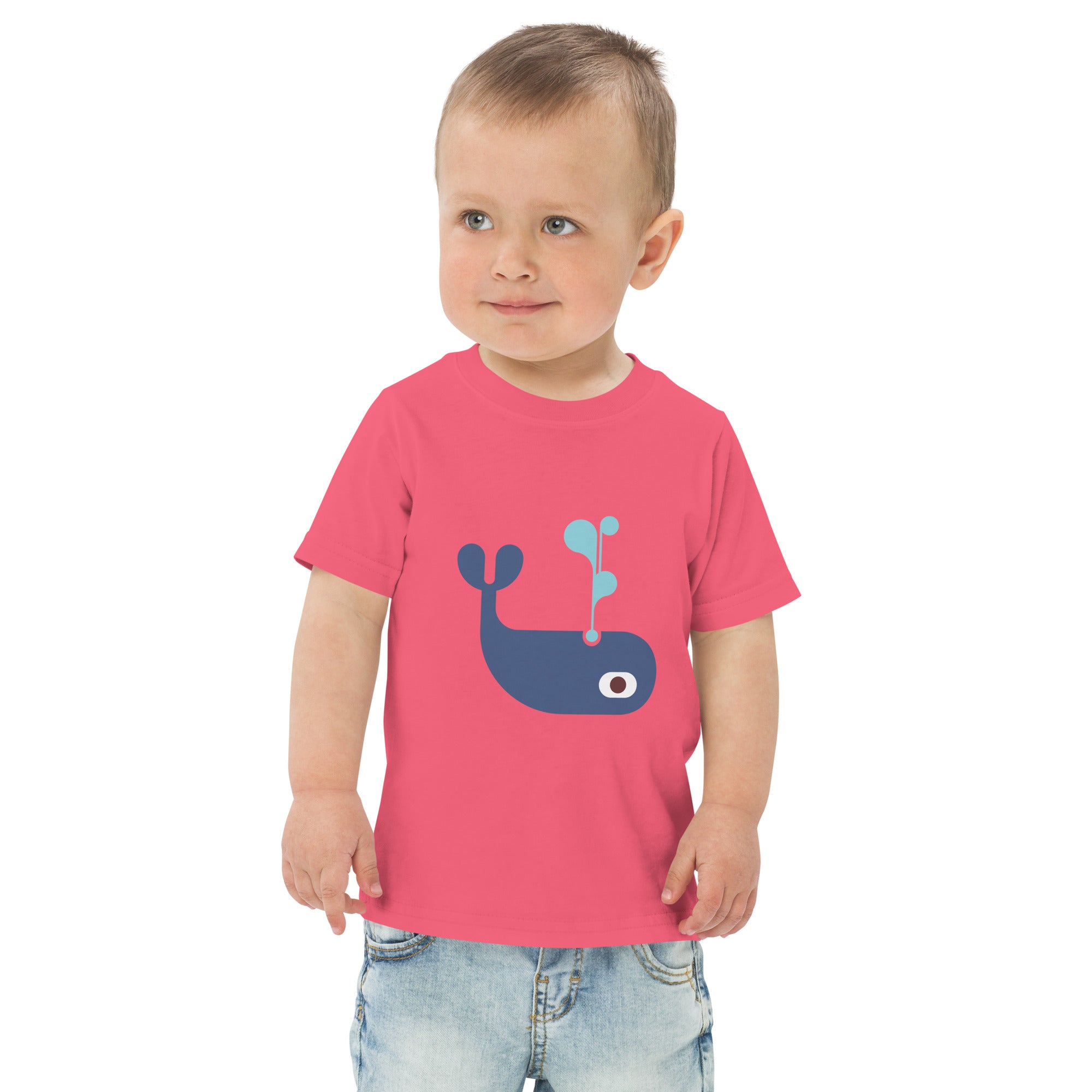 Toddler jersey t-shirt-Whale II