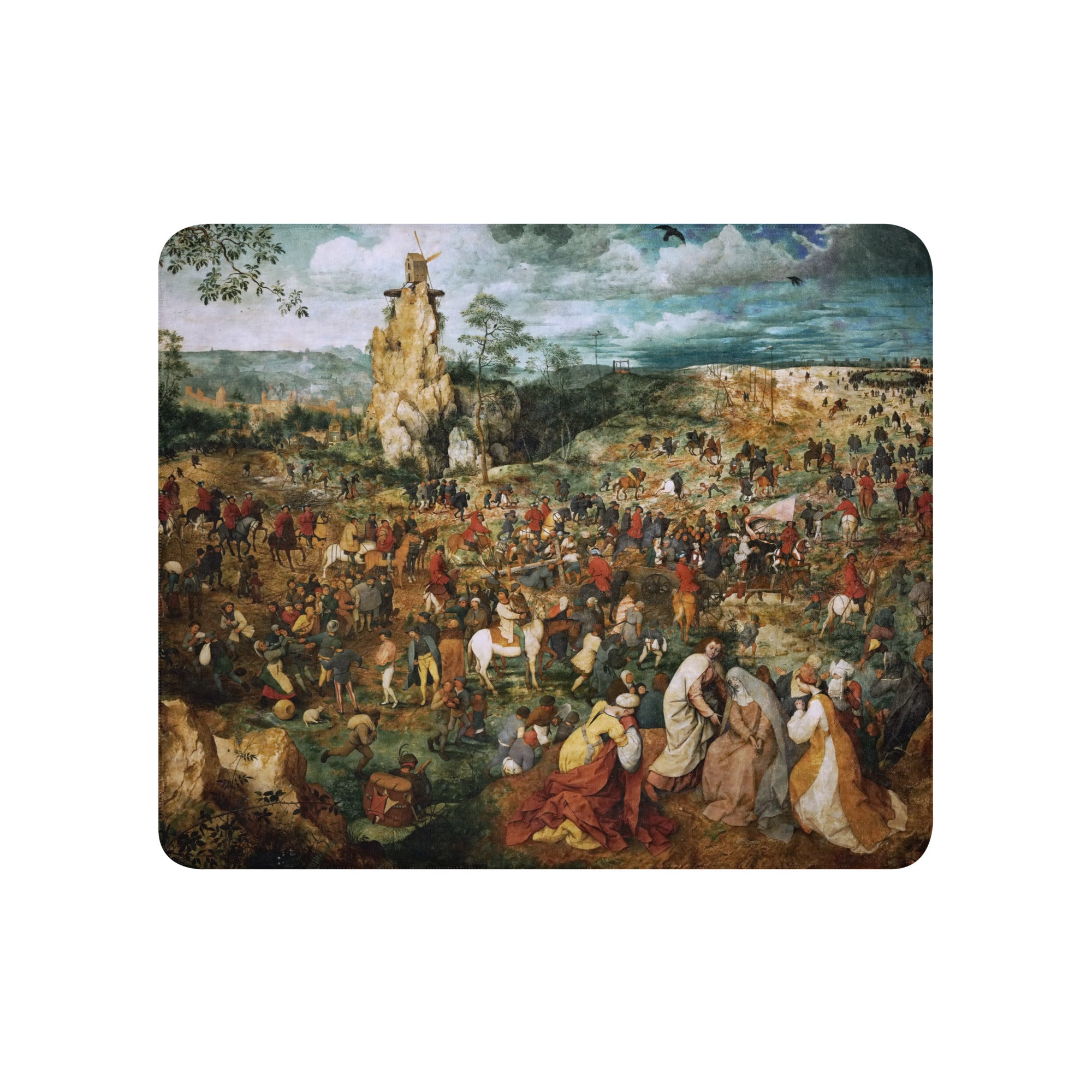 Sherpa blanket-The Procession to Calvary