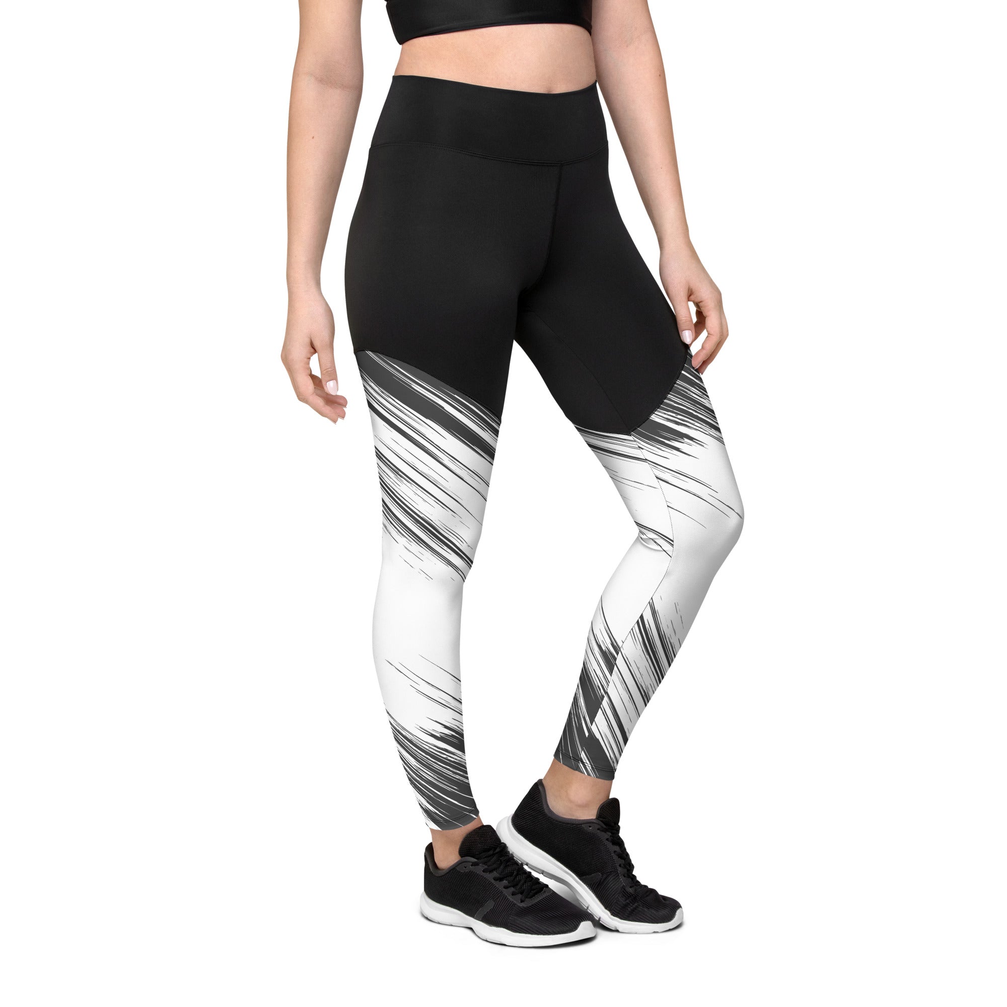Sports Leggings- Abstract III