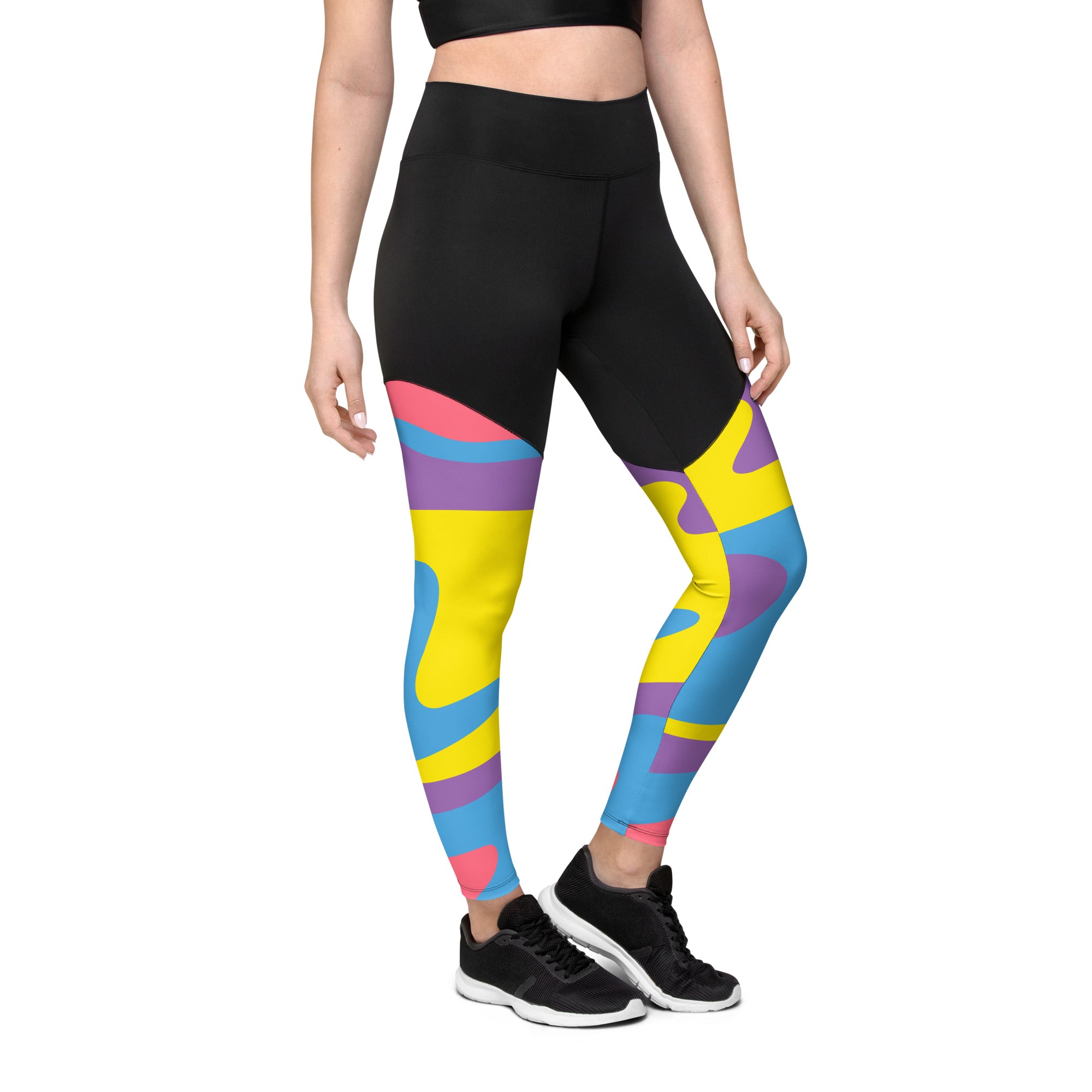 Sports Leggings- Abstract II