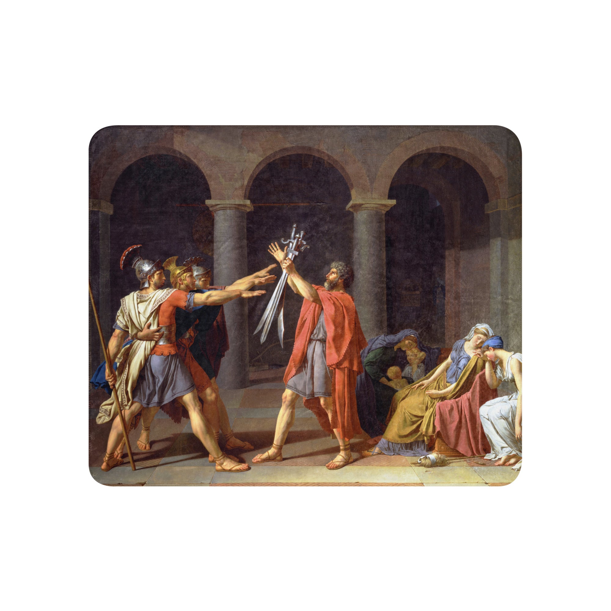 Sherpa blanket-Oath of the Horatii