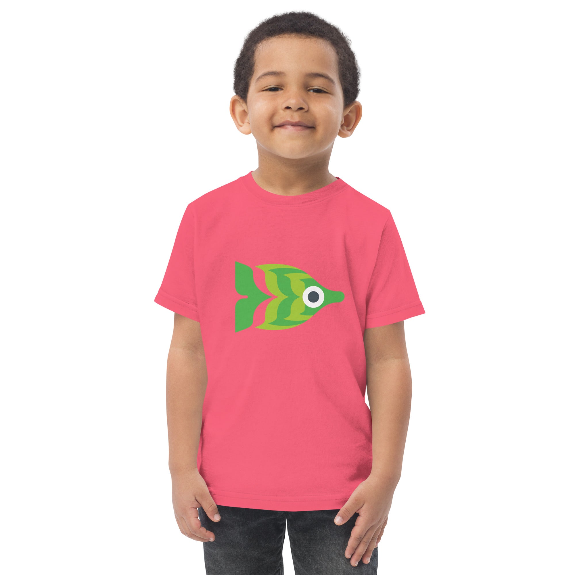 Toddler jersey t-shirt-Fish I