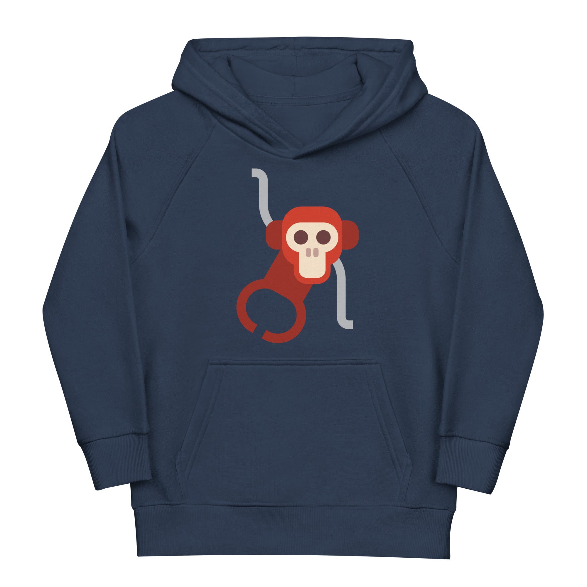Kids eco hoodie-Monkey II