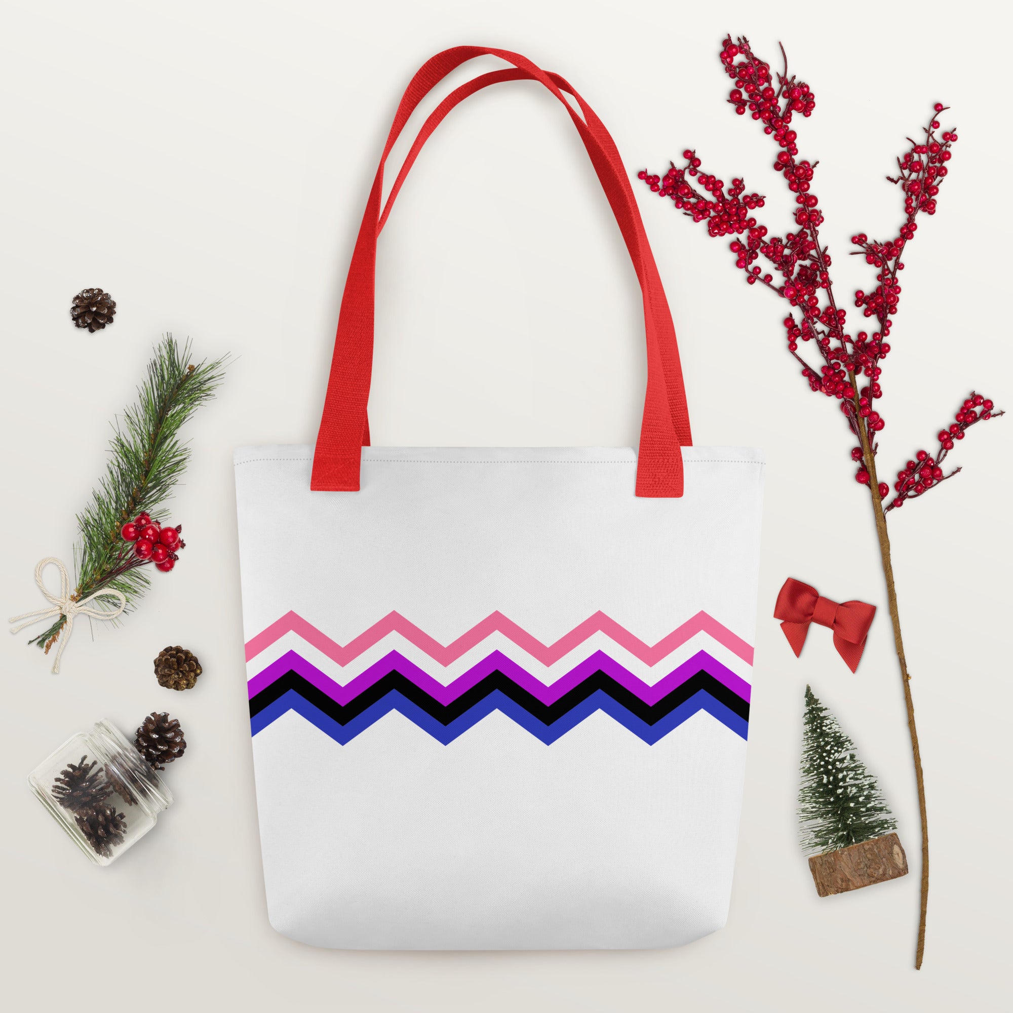 Tote bag-Zigzag-Genderfluid