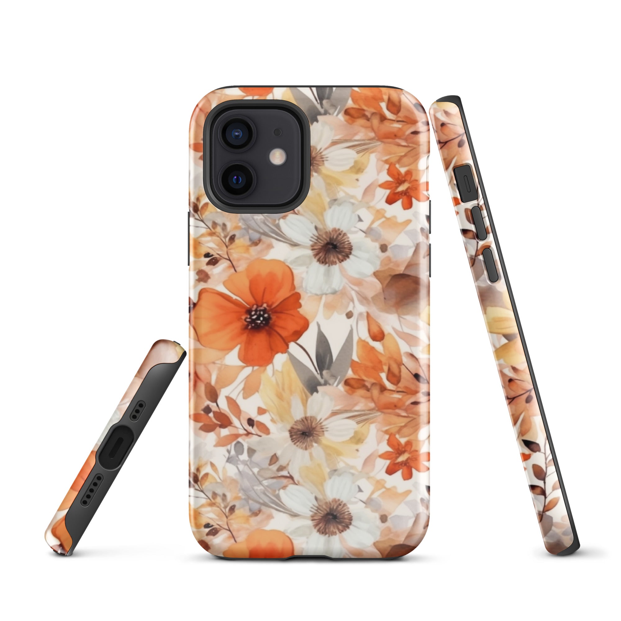 Tough Case for iPhone®- Floral Pattern I