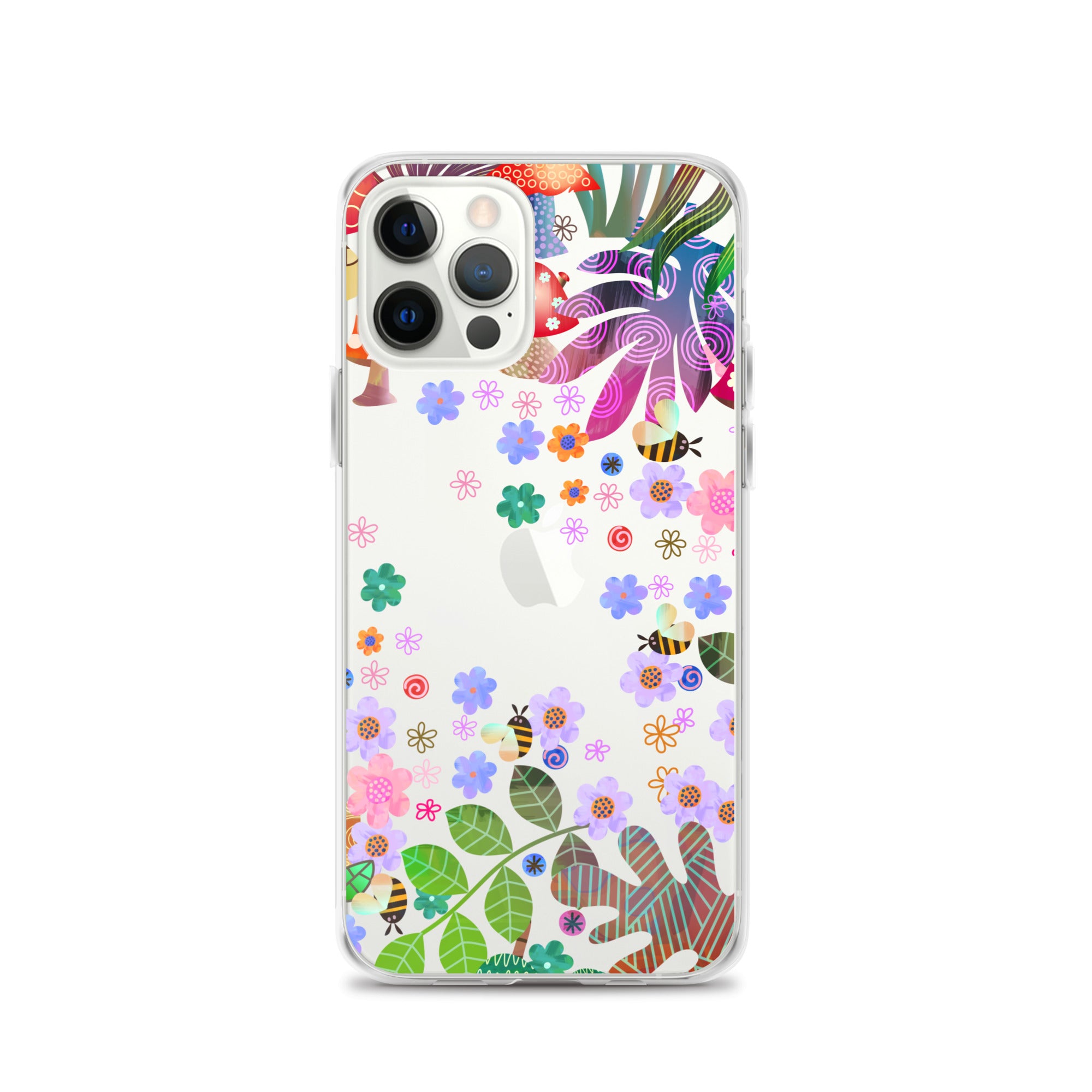Clear Case for iPhone®- Enchanted Forest Design V