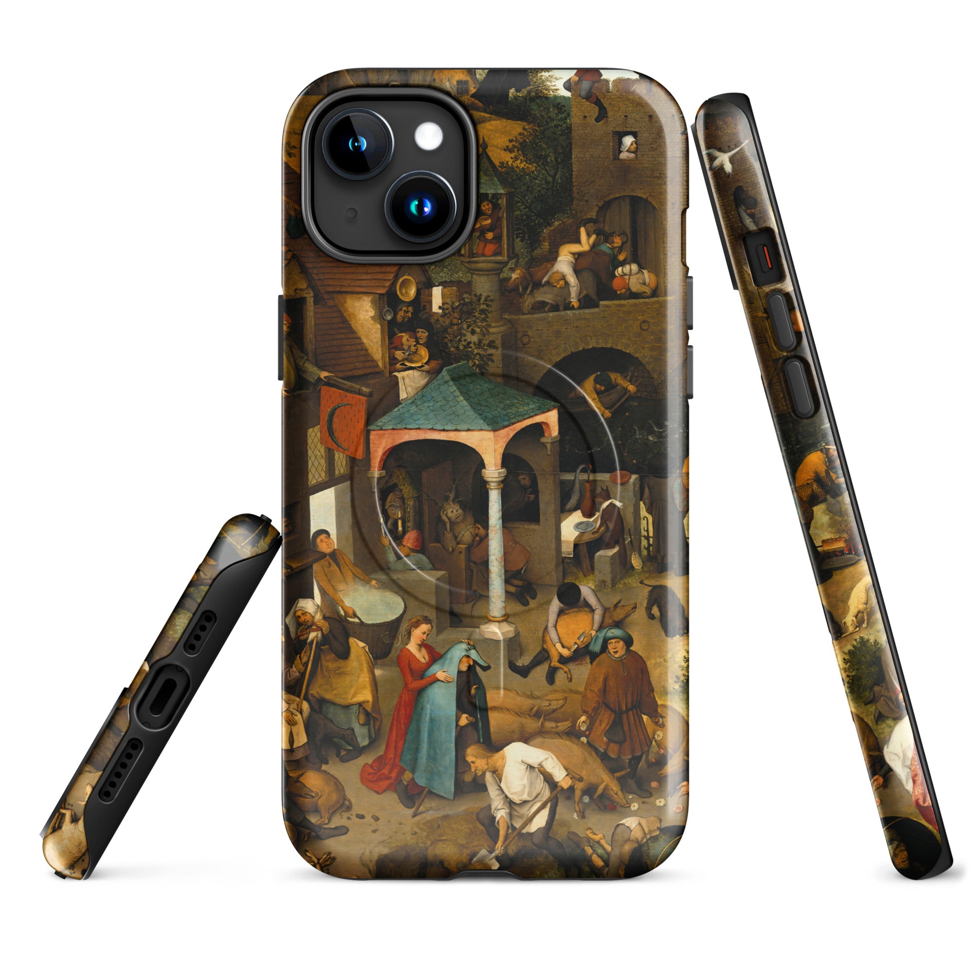 MagSafe® Tough case for iPhone®-Netherlandish Proverbs