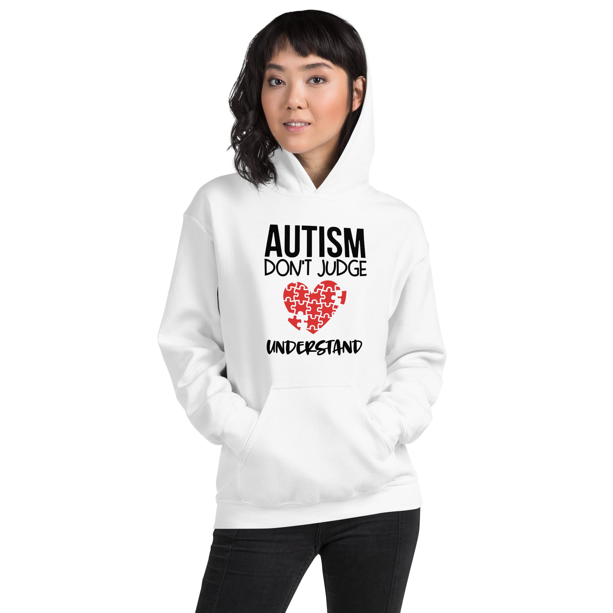 Unisex Hoodie- Autism don't judge understand
