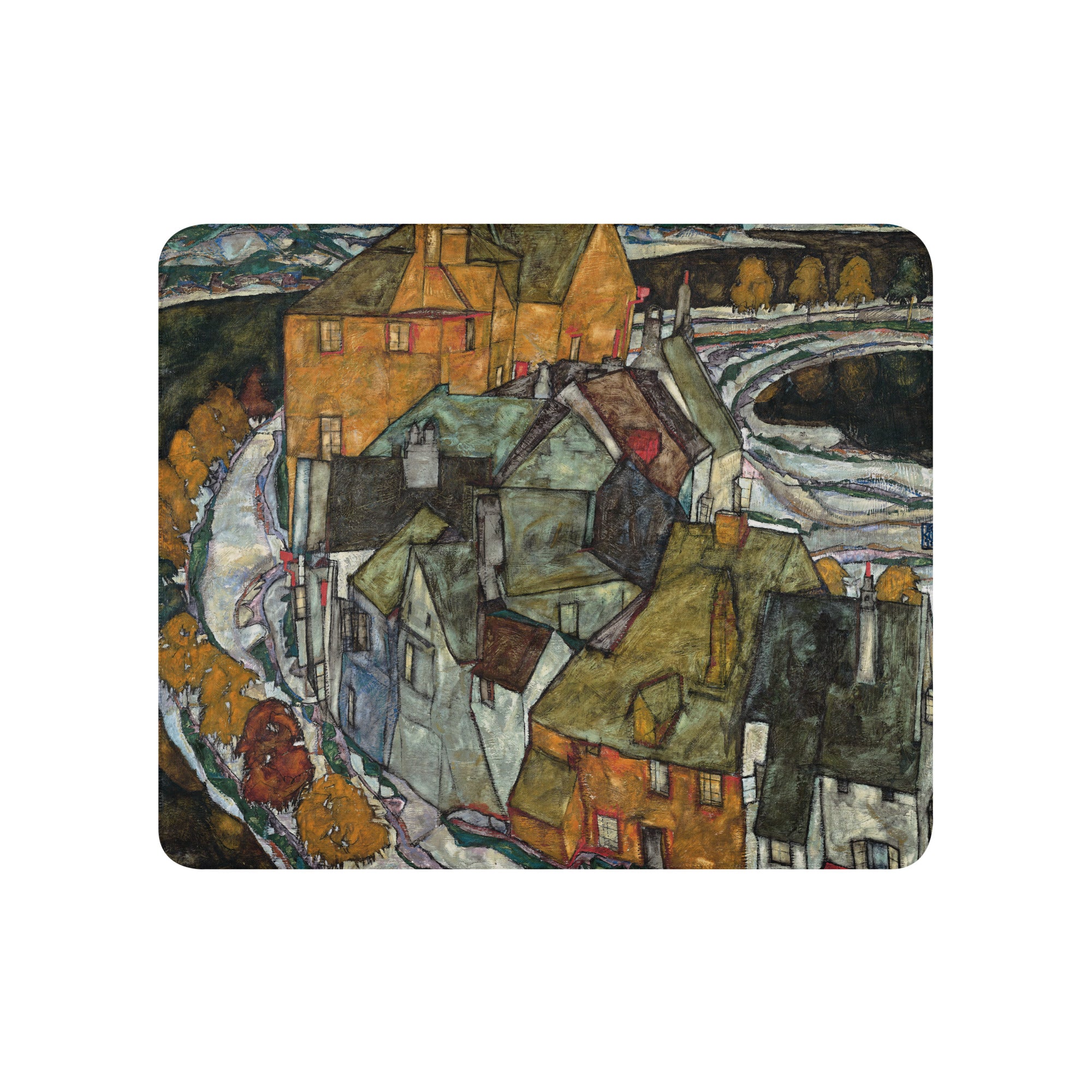 Sherpa blanket-Crescent of houses