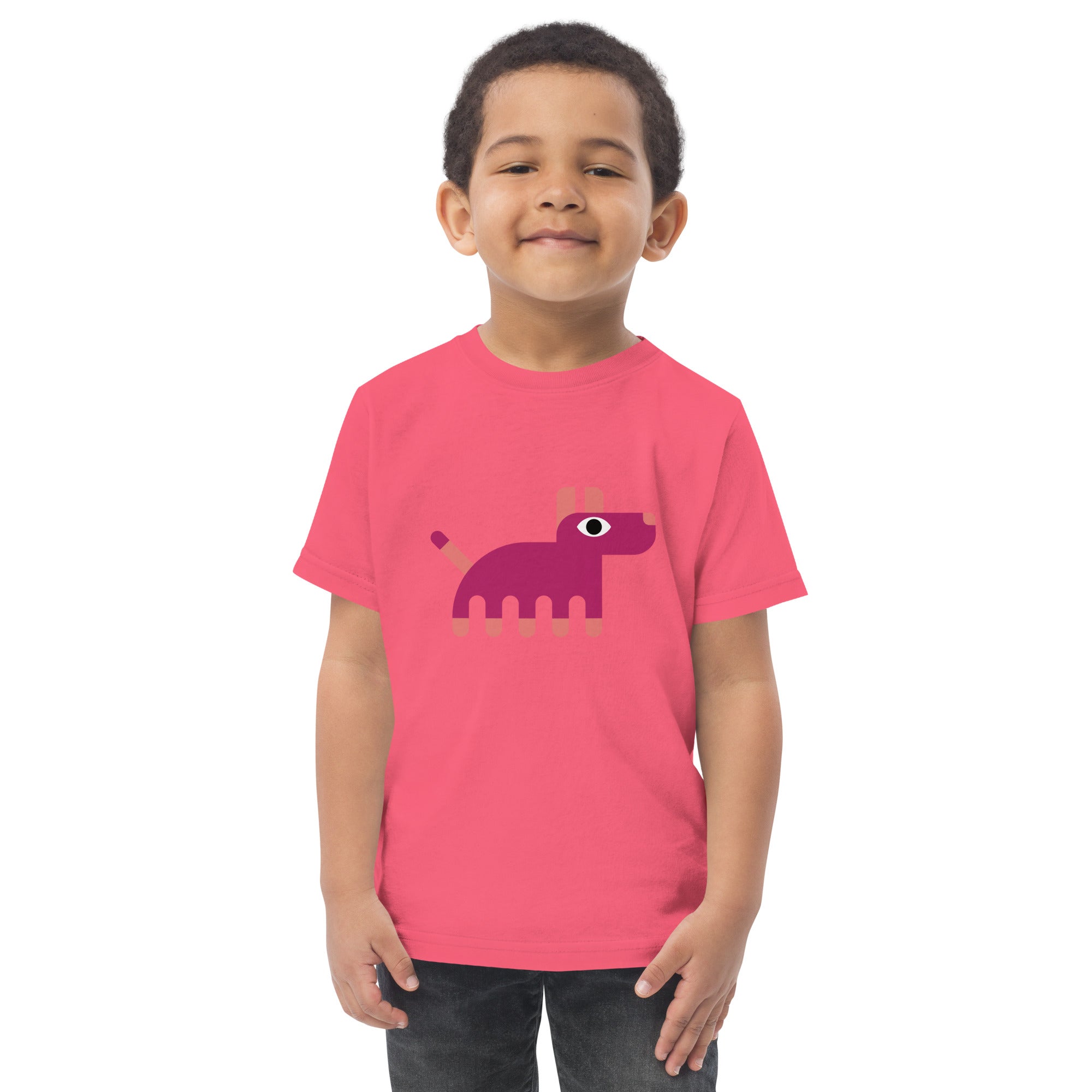 Toddler jersey t-shirt-Doggy