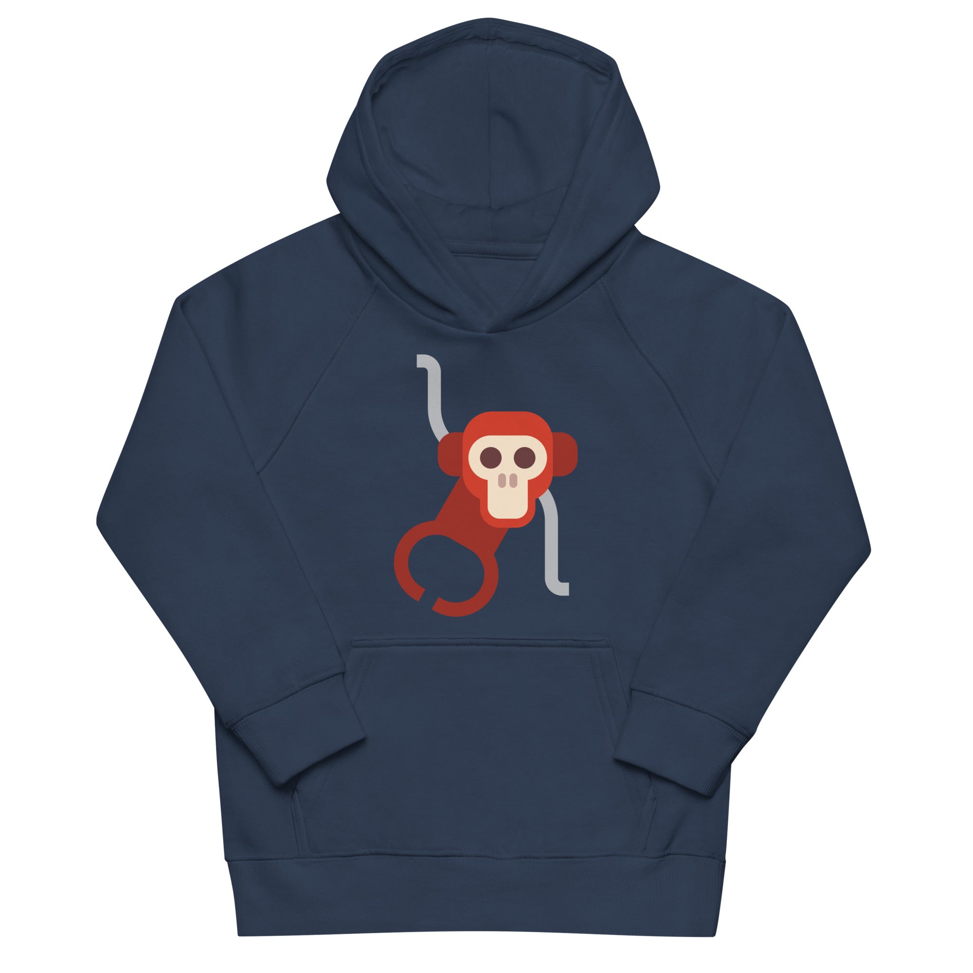 Kids eco hoodie-Monkey II
