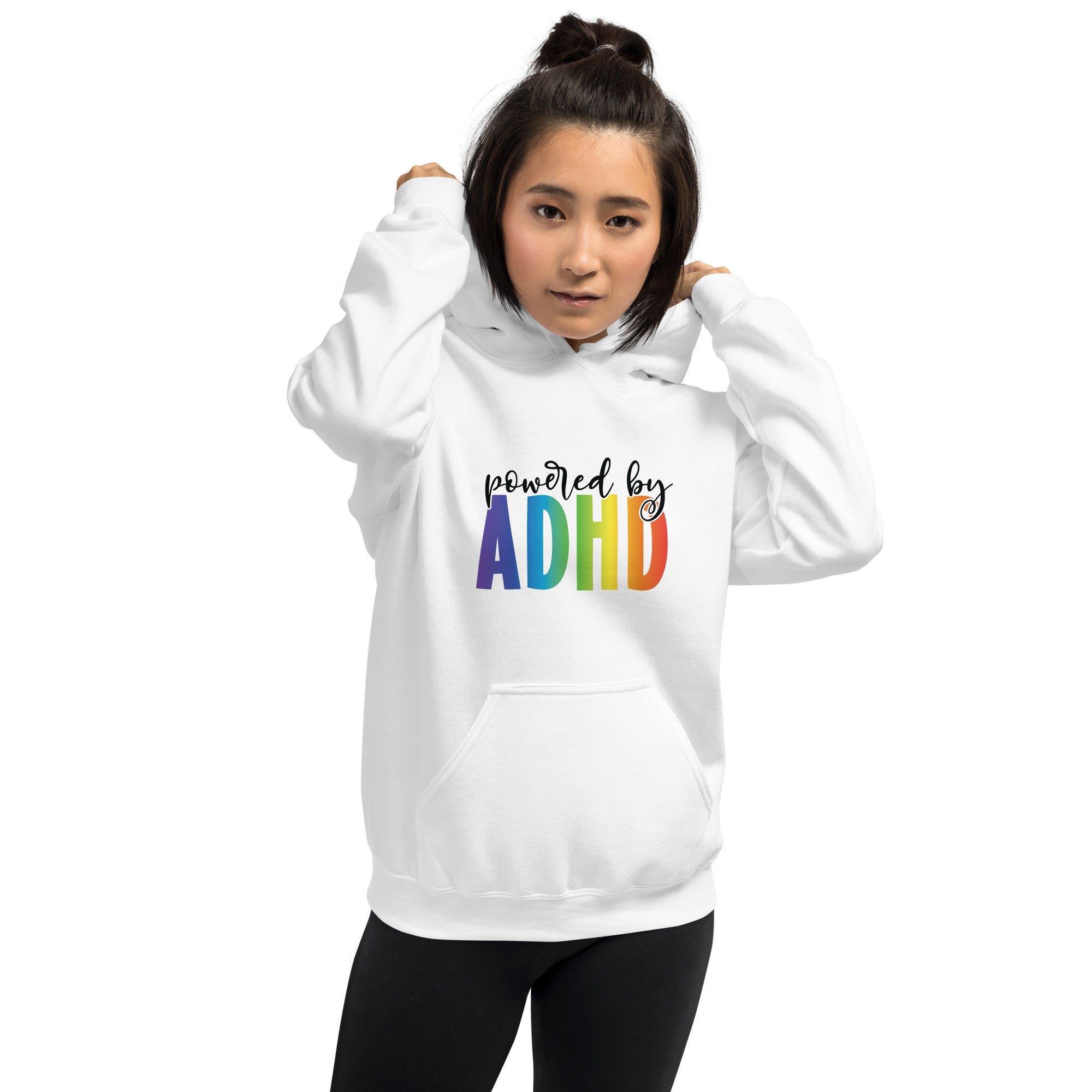 Unisex Hoodie- ADHD- Powered By ADHD