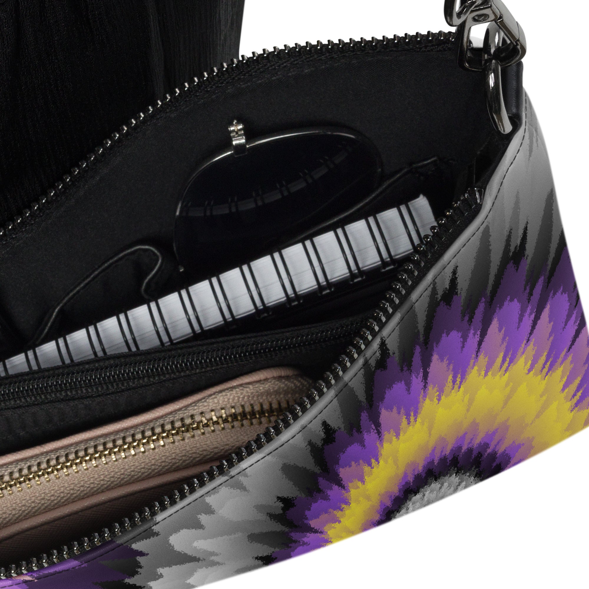 Crossbody bag- Tie Dye Spiral- Nonbinary