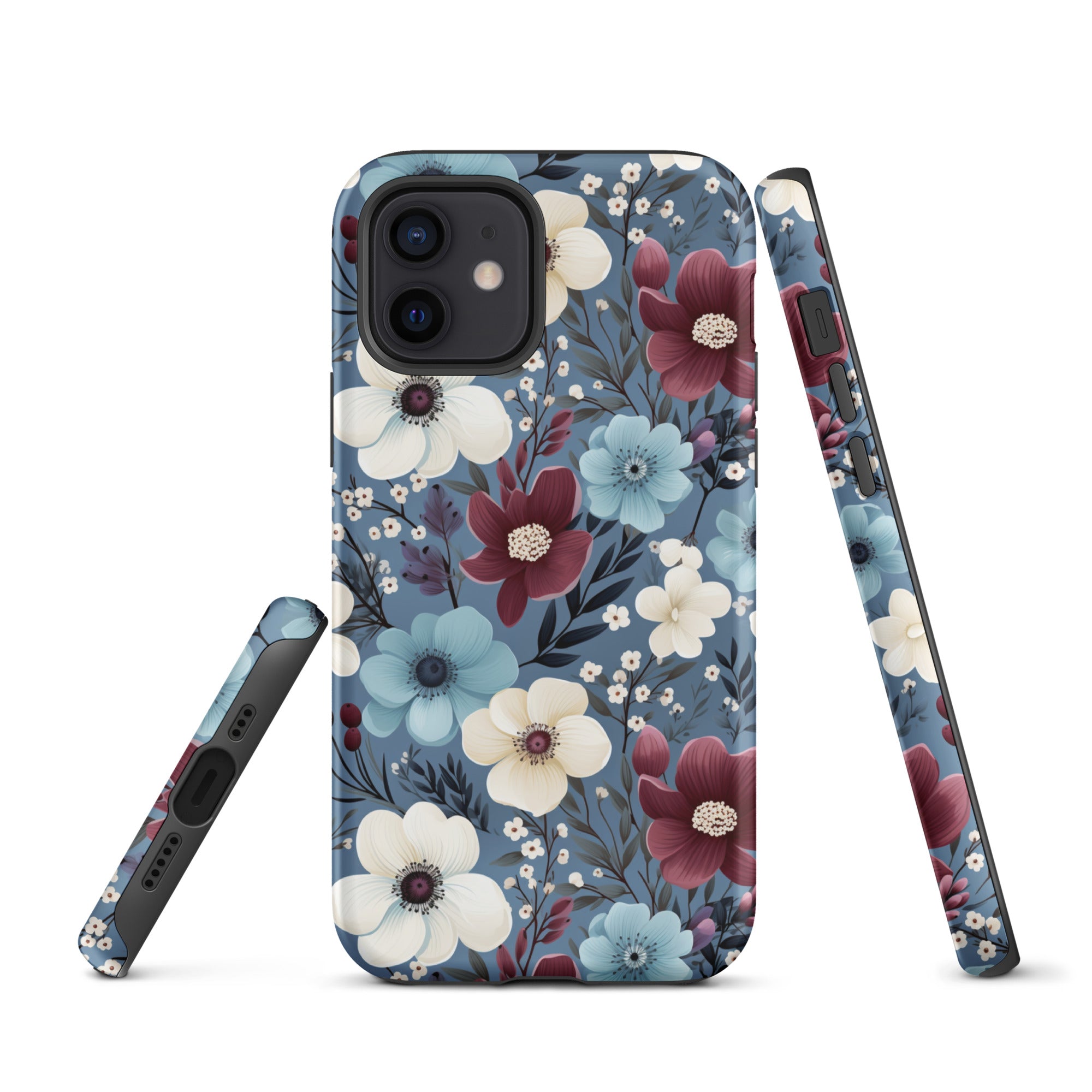 Tough Case for iPhone®- Floral Pattern II