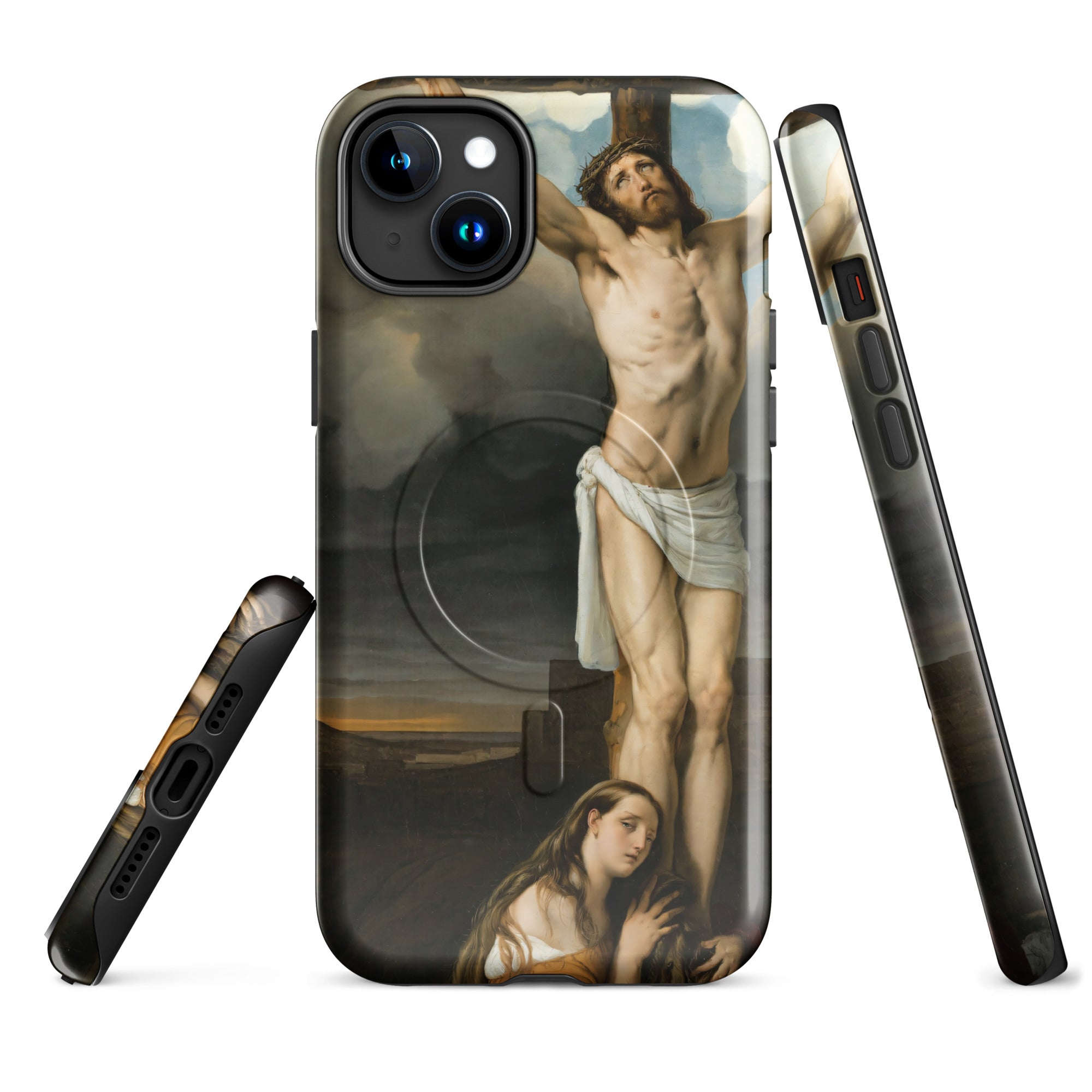 MagSafe® tough case for iPhone®-Francesco Hayez-Penitent Magdalene at the foot of the cross 1791