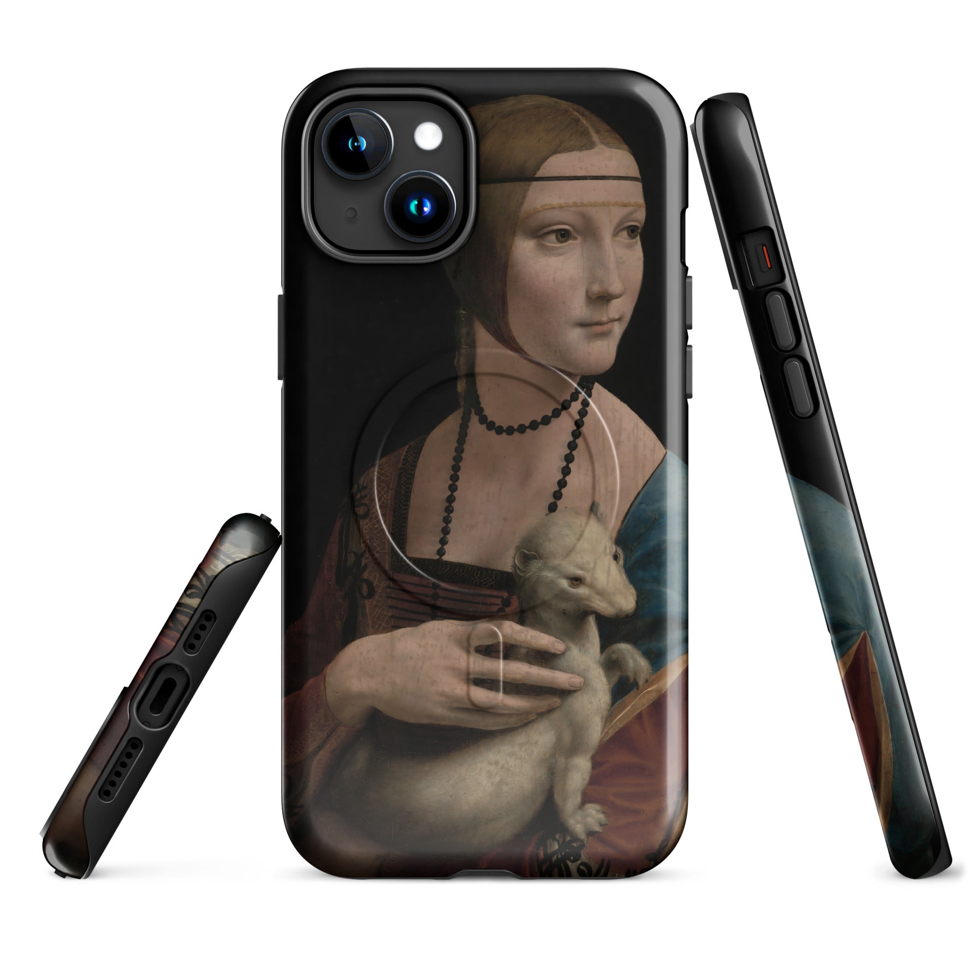 MagSafe® Tough case for iPhone®-Lady with an Ermine Portrait of Cecilia