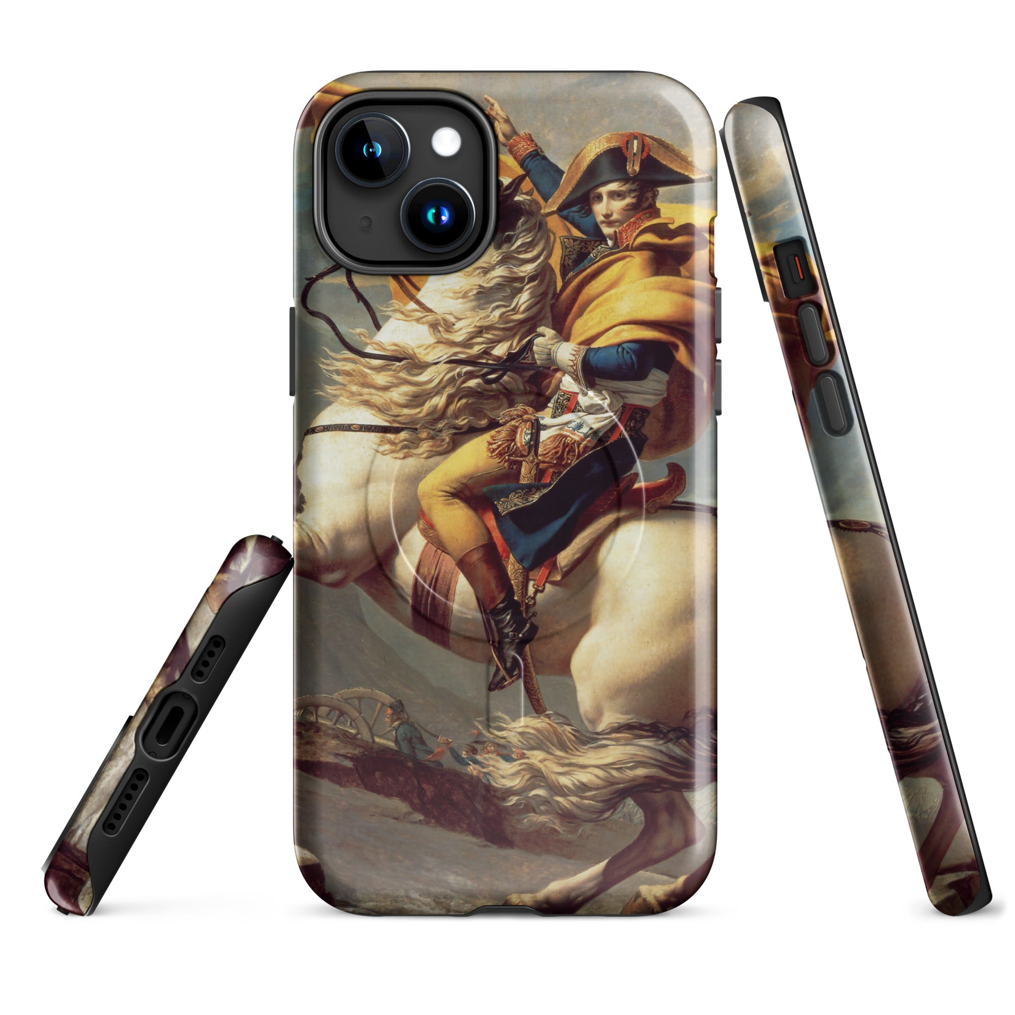 MagSafe® Tough case for iPhone®-Napolean Crossing the Alps