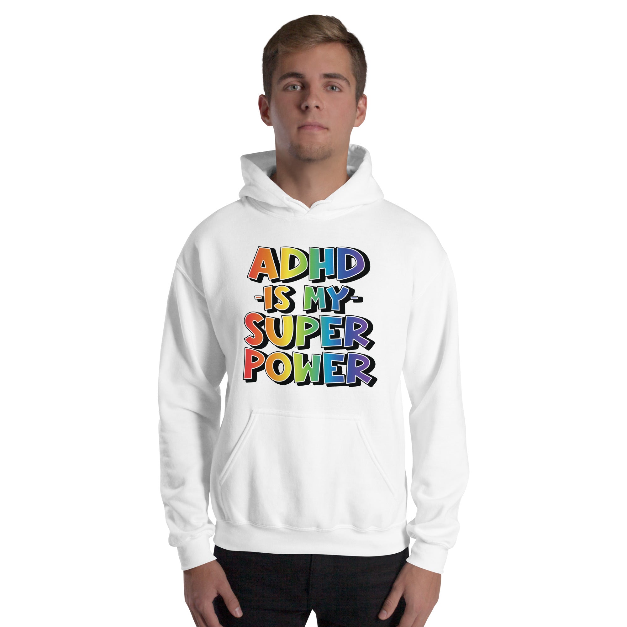 Unisex Hoodie- ADHD- Is My Super Power
