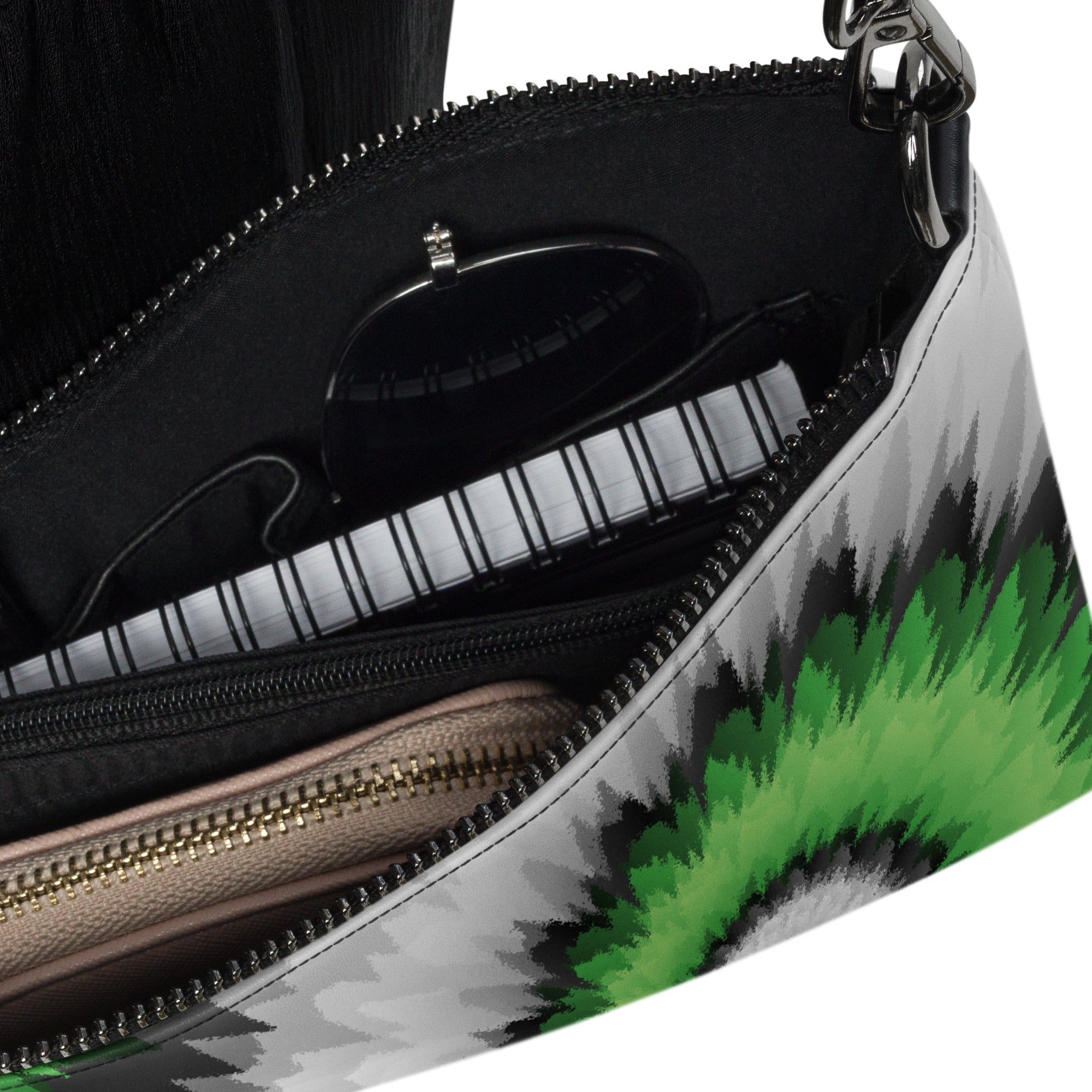 Crossbody bag- Tie Dye Spiral- Aromantic