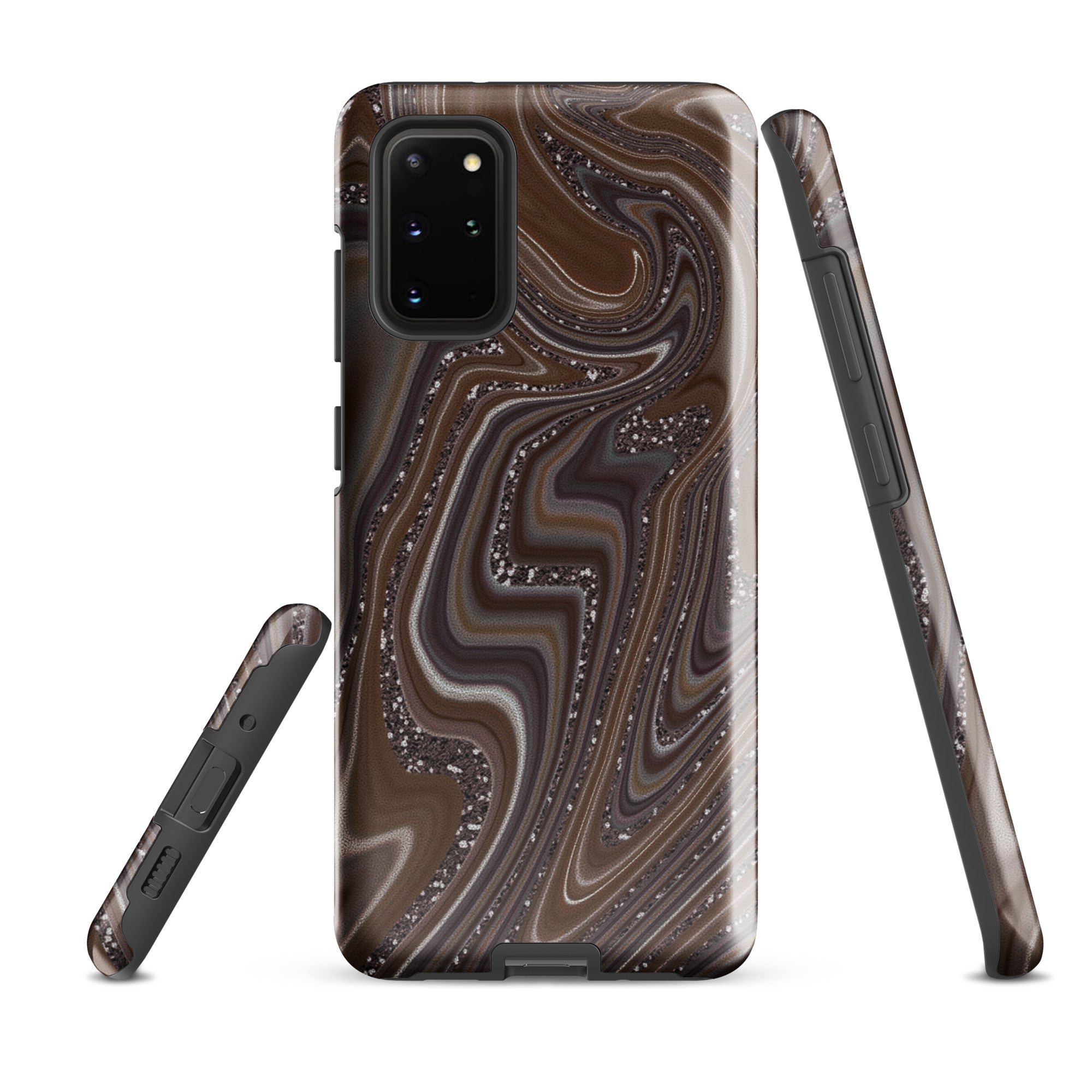 Tough case for Samsung®- Abstract Leather