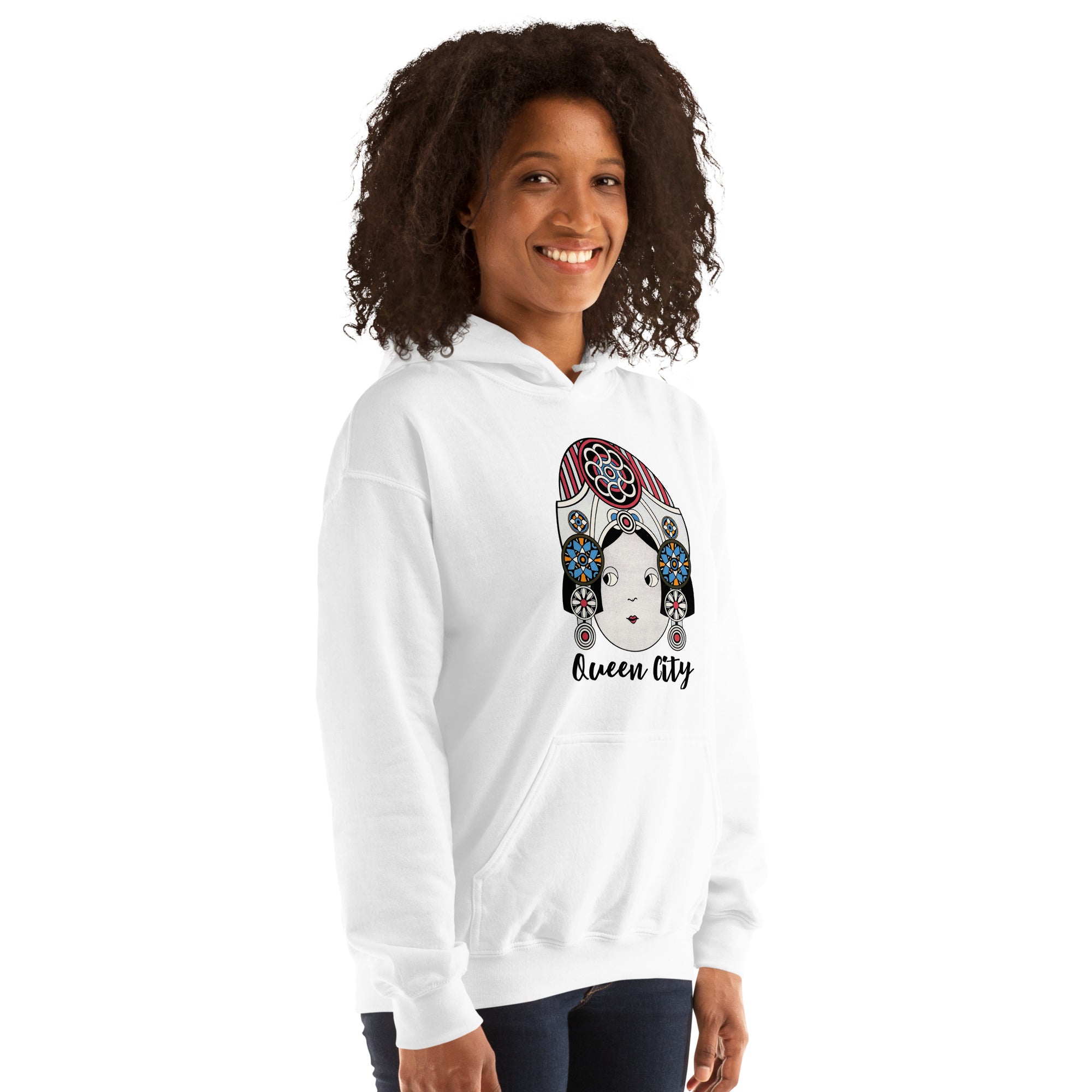 Unisex Hoodie-Queen City XII