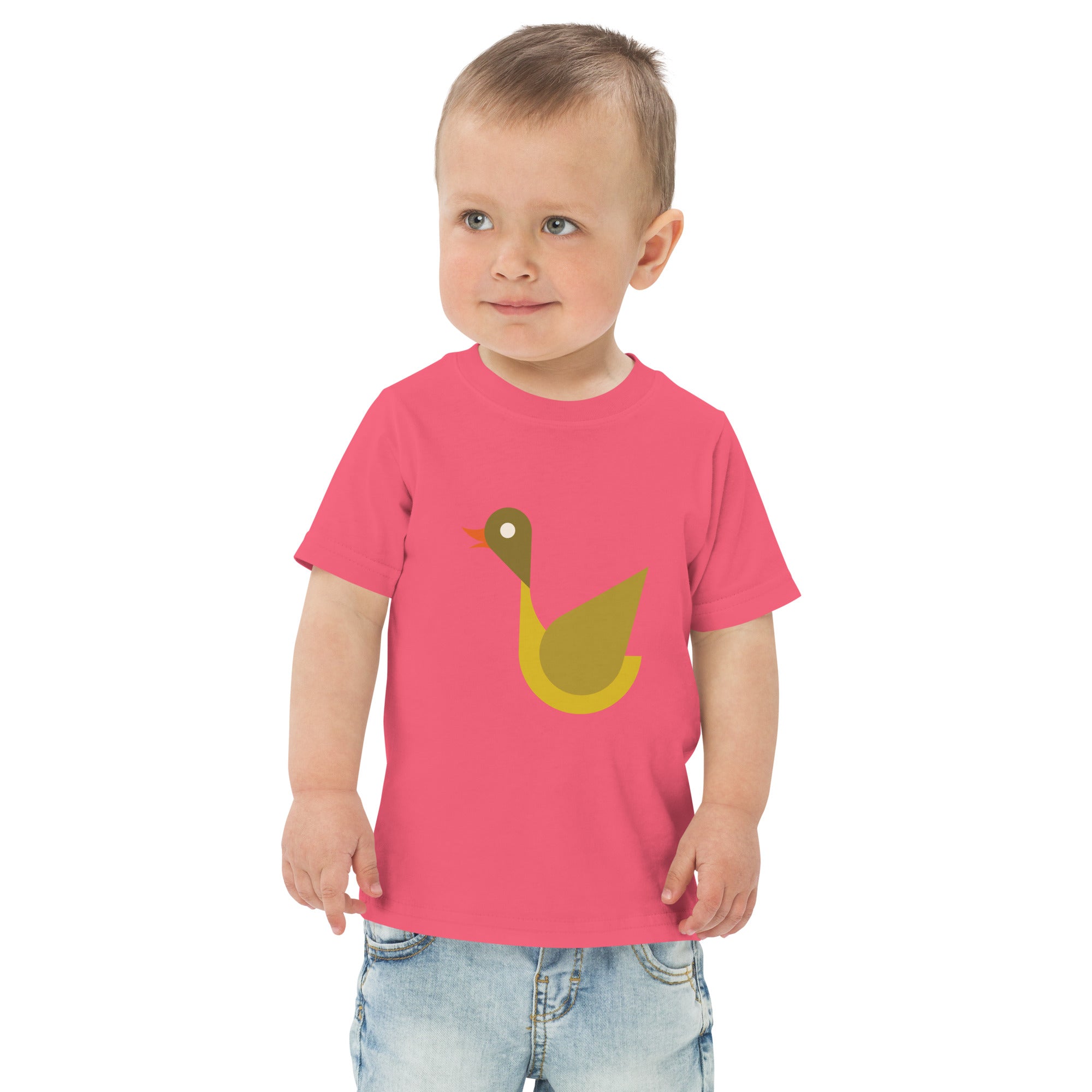 Toddler jersey t-shirt-Duck