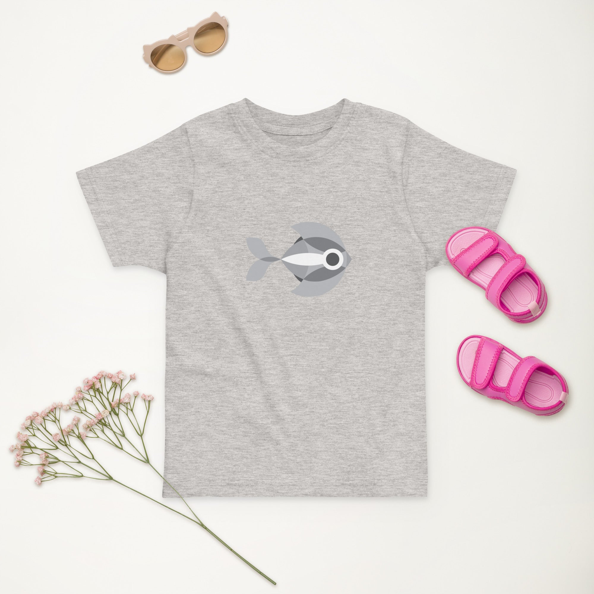 Toddler jersey t-shirt-Fish III