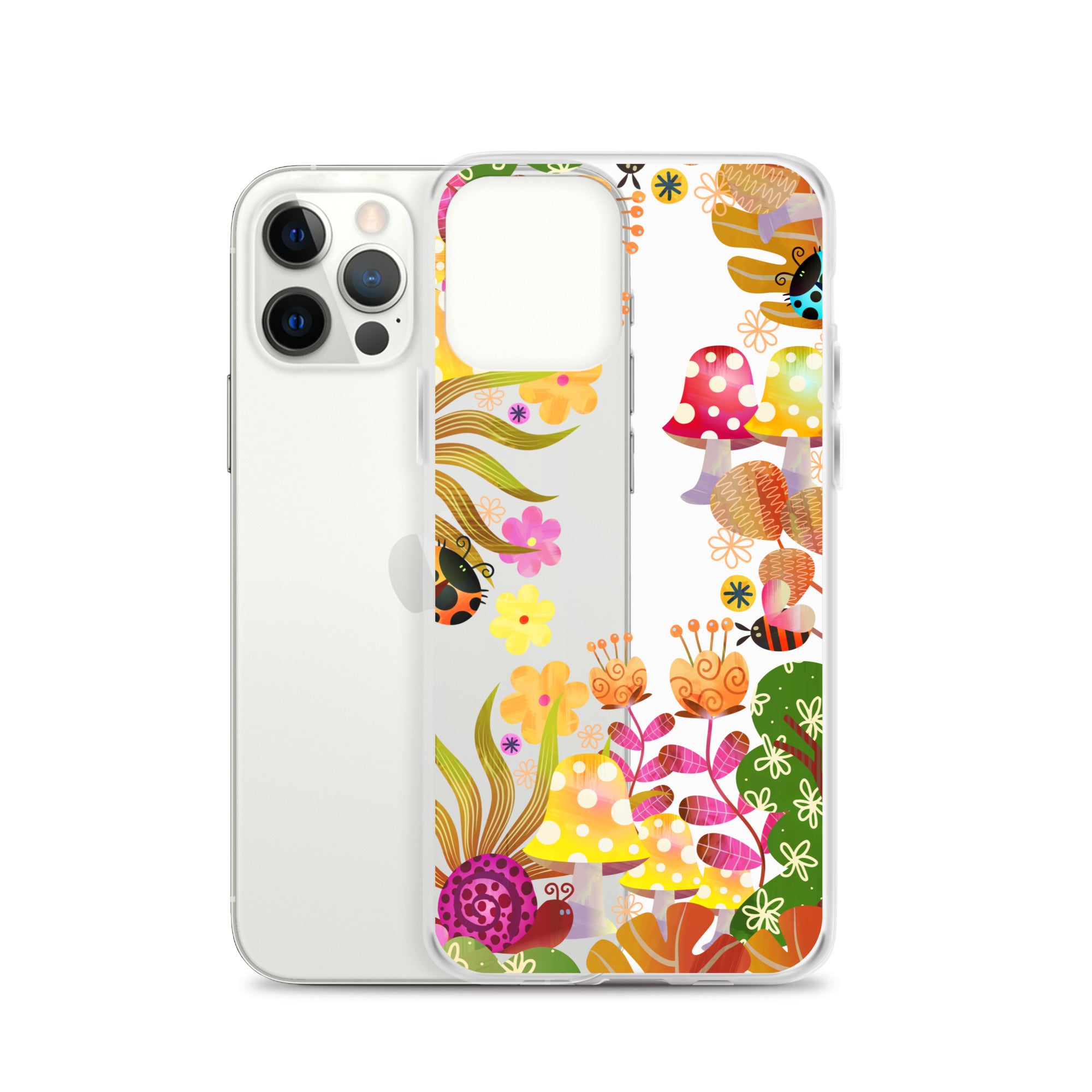 Clear Case for iPhone®- Enchanted Forest Design VI