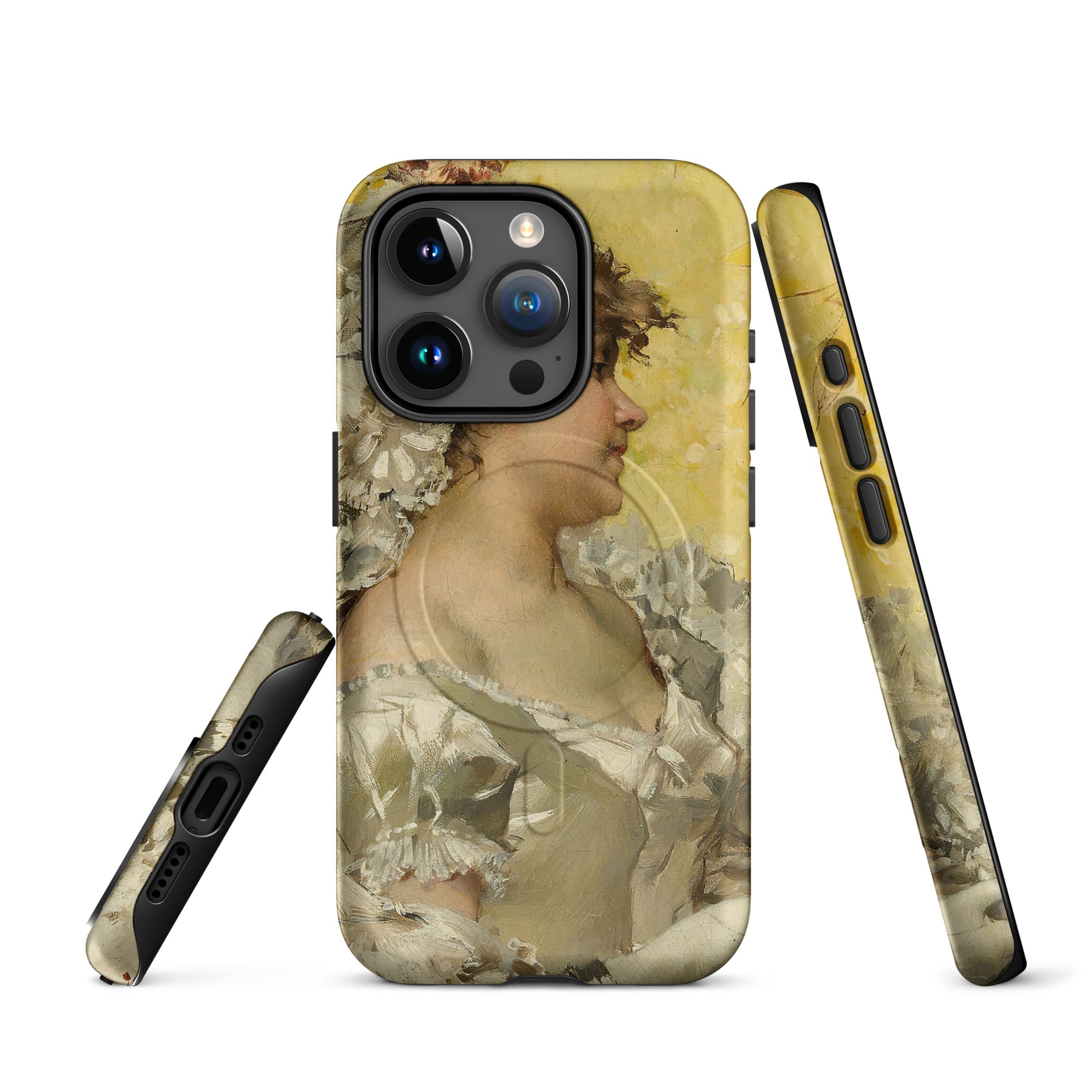 MagSafe® Tough case for iPhone®-Lady in White