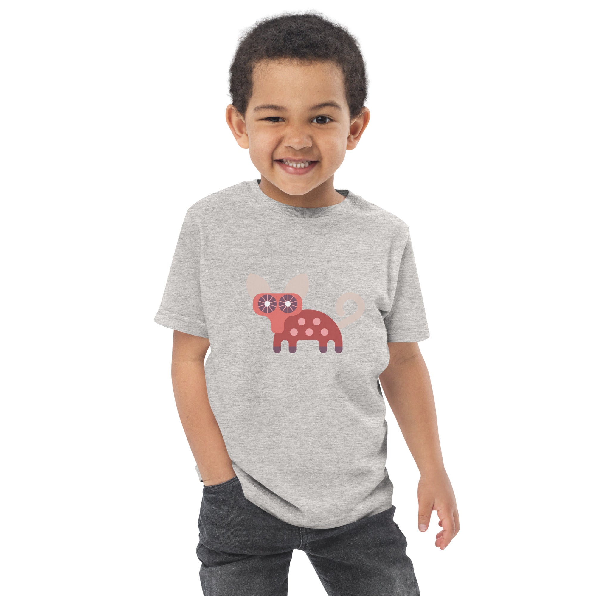 Toddler jersey t-shirt-Lemur