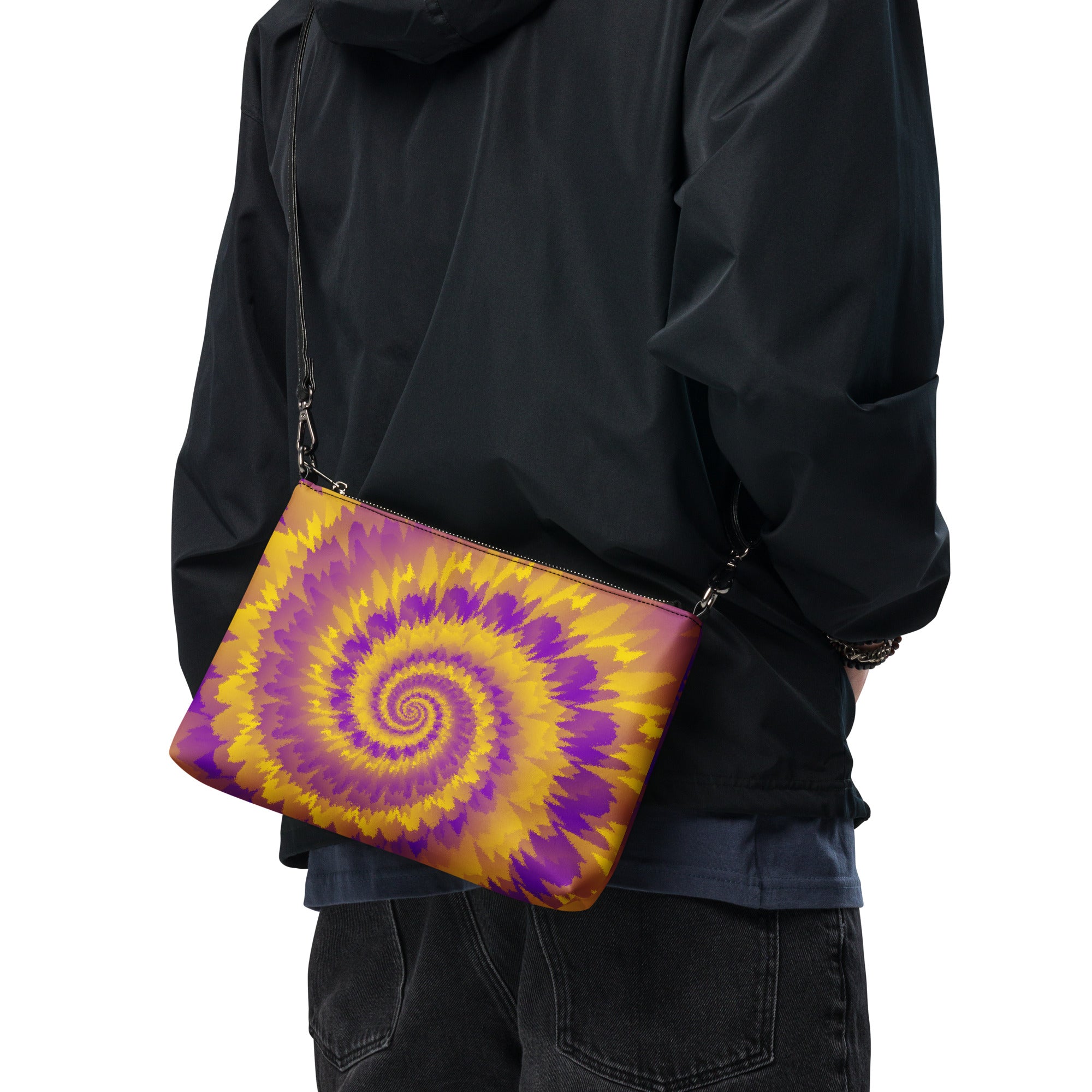 Crossbody bag- Tie Dye Spiral- Intersex