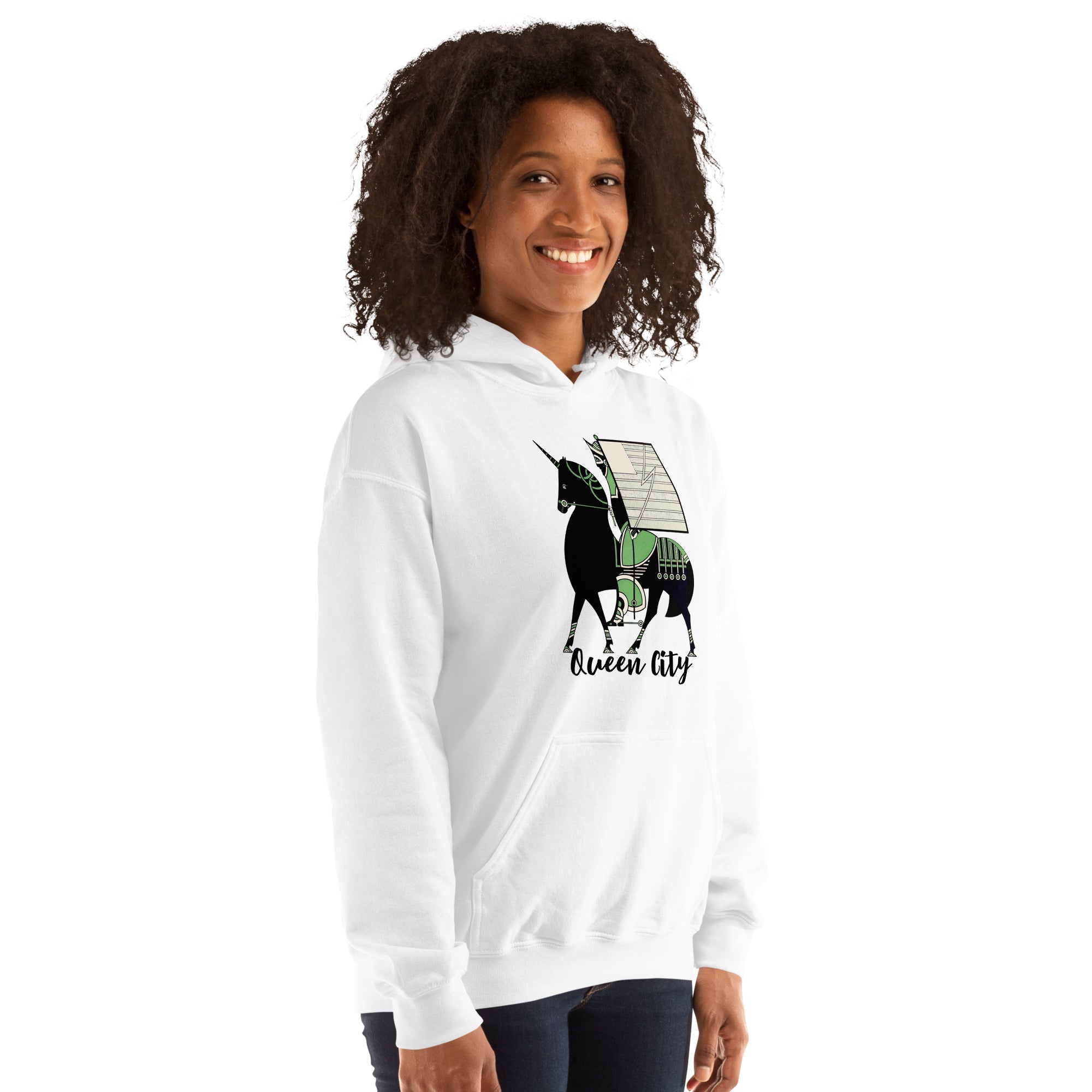Unisex Hoodie-Queen City V