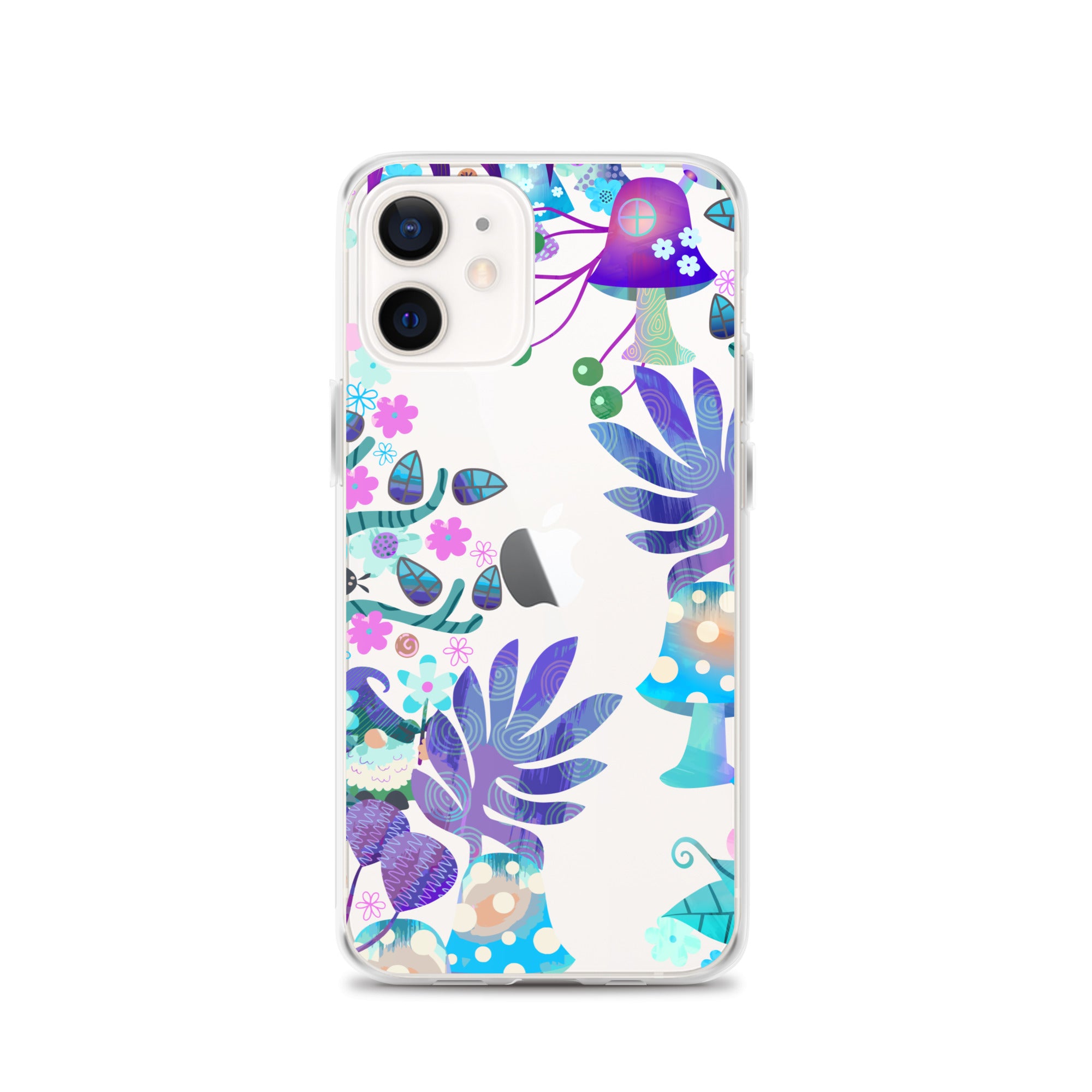 Clear Case for iPhone®- Enchanted Forest Design IV