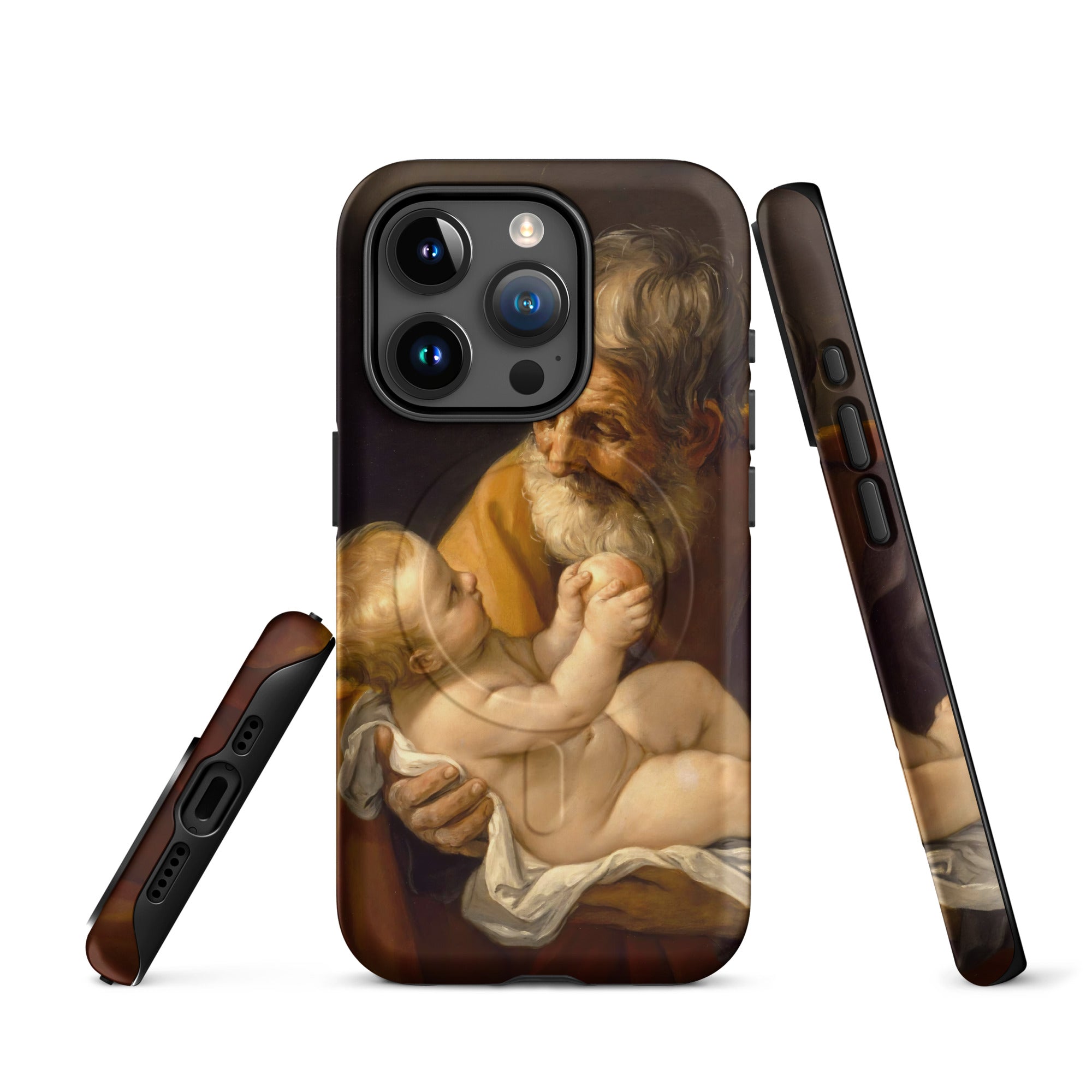 MagSafe® Tough case for iPhone®-Saint Joseph and the Christ